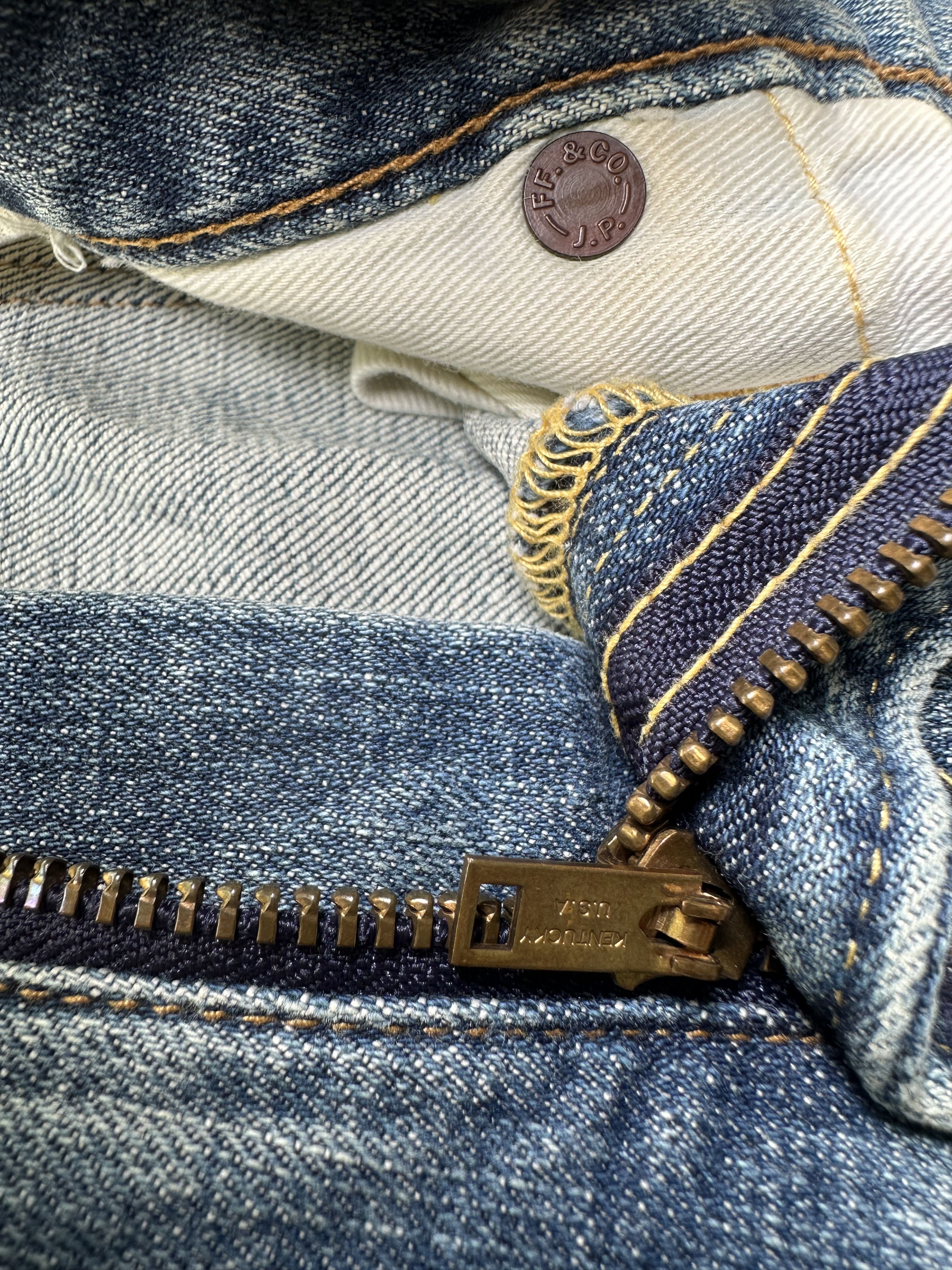 Alchemist Vintage Fab Four & Co Alchemist Flare Denim Jeans Size US 32 / EU 48 - 12 Thumbnail