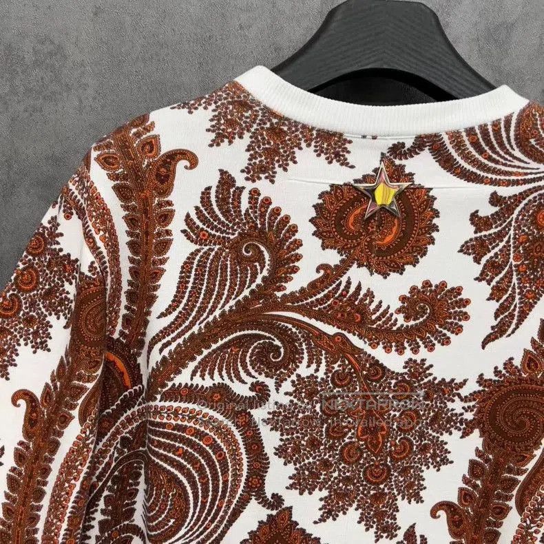 Givenchy Paisley Star Print Sweatshirt .