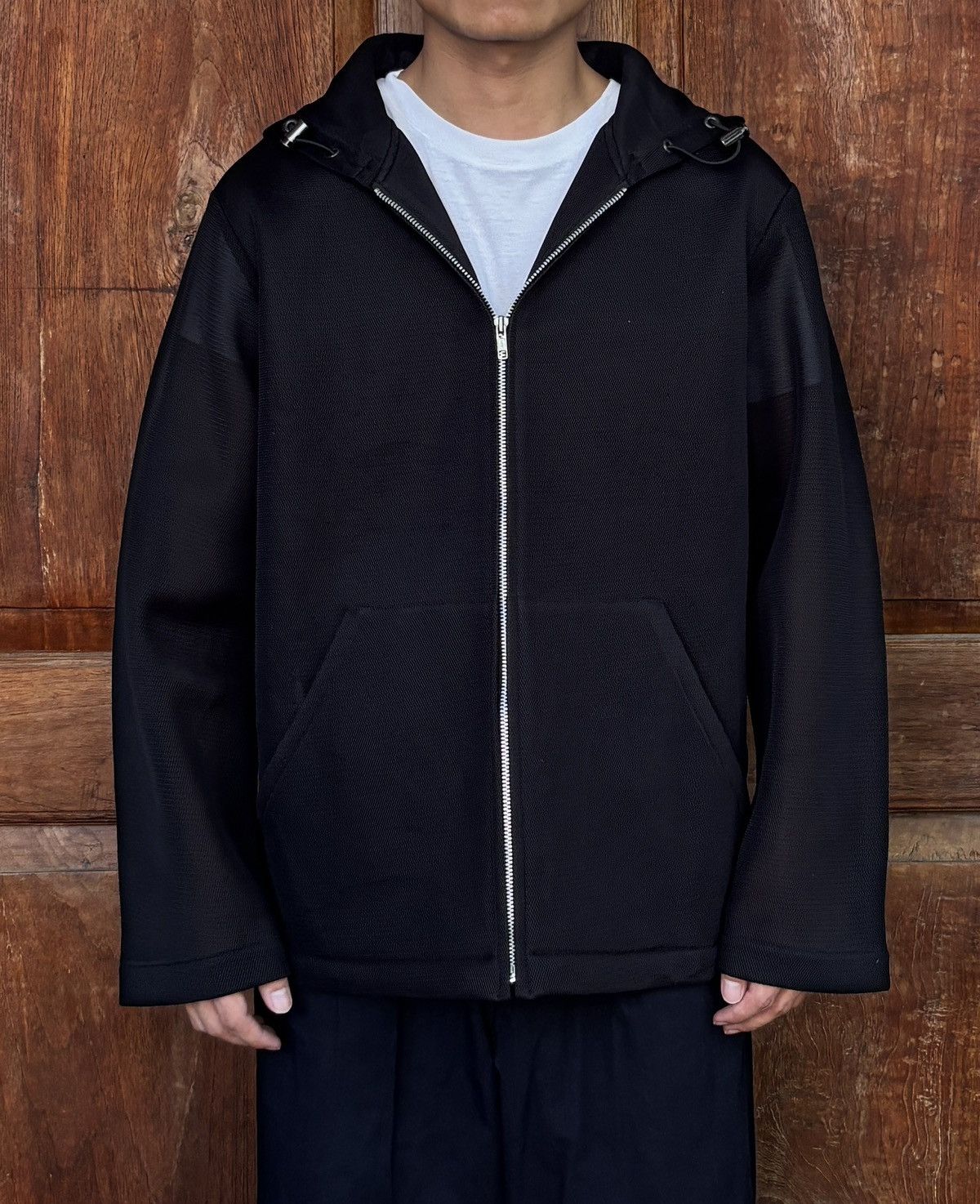 Yohji Yamamoto AAR Mesh Light Jacket Size US L / EU 52-54 / 3 - 11 Thumbnail