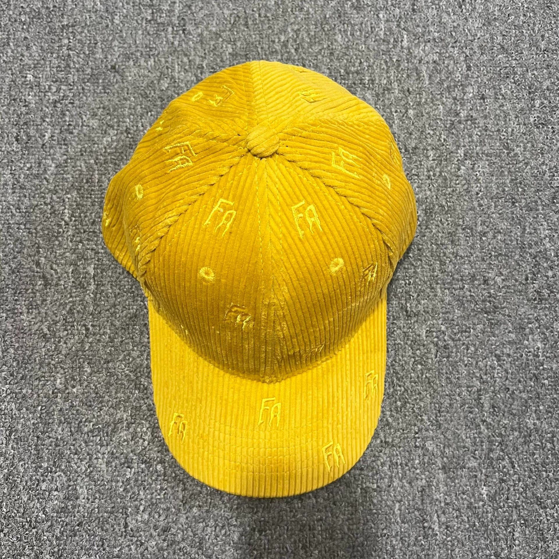 Fucking Awesome FuckingAwesomeEmbroideredCorduroyCurvedBrim Baseball Cap Q7 Size ONE SIZE - 2 Thumbnail