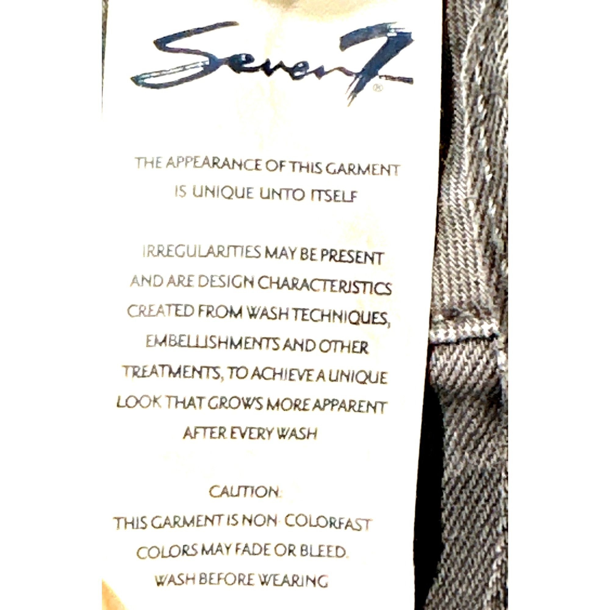 Seven 7 Seven7 Utility Camouflage Denim Mid Rise Slim Straight Jeans Size 30" / US 8 / IT 44 - 11 Thumbnail