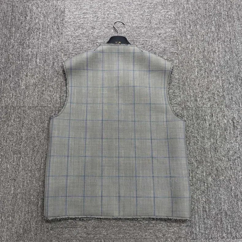 Givenchy Givenchy Checkered Space Cotton Vest Size US M / EU 48-50 / 2 - 5 Thumbnail