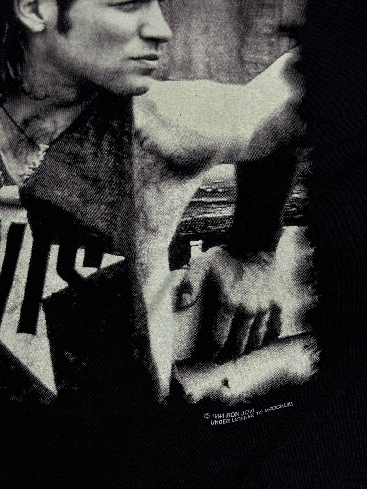 Band Tees × Vintage Vintage rock t shirt Bon Jovi World Tour 1993 original item Size US L / EU 52-54 / 3 - 3 Thumbnail