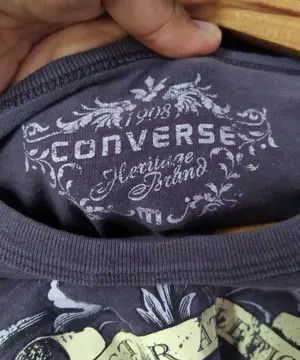 Converse Converse Heritage Brand Graphic T-Shirt Size M / US 6-8 / IT 42-44 - 3 Thumbnail
