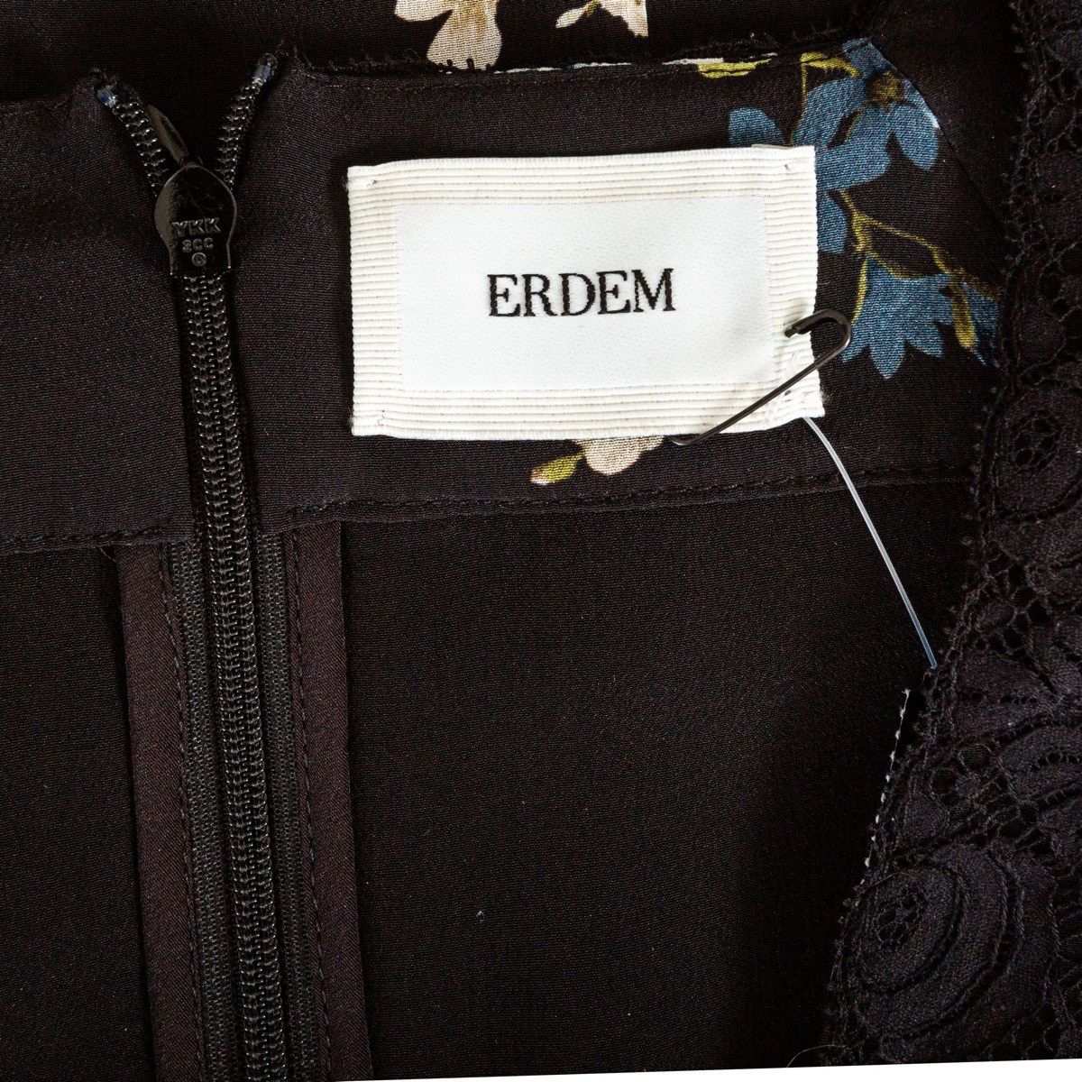 Erdem Erdem Magdalene Silk Floral Print Long Sleeve Midi Dress Size S / US 4 / IT 40 - 7 Thumbnail