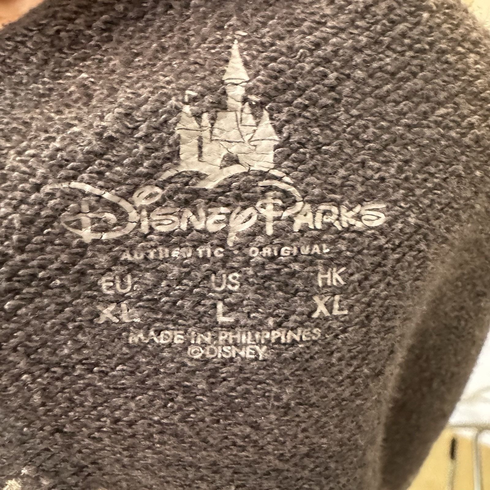 Disney Disney Parks Disneyland L Mickey Mouse Zip Up Hoodie Raw Hem Size L / US 10 / IT 46 - 7 Thumbnail