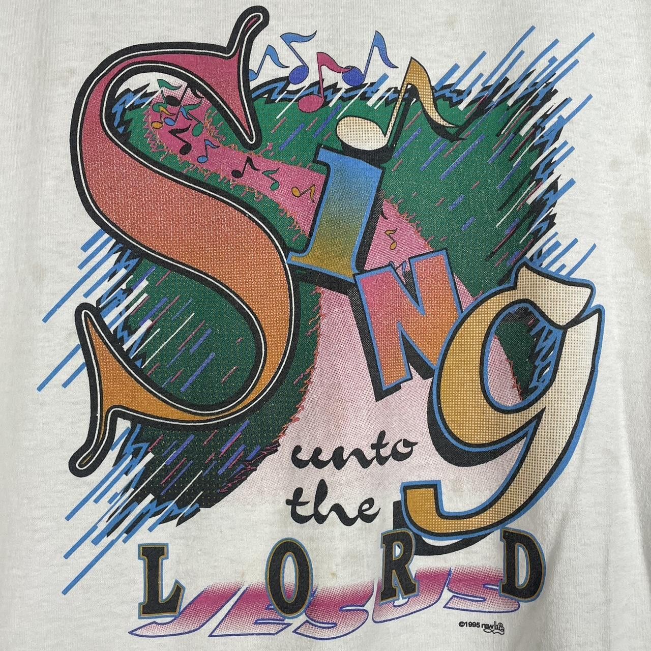 Other Sing unto the lord vintage Jesus shirt Size US XXL / EU 58 / 5 - 3 Thumbnail