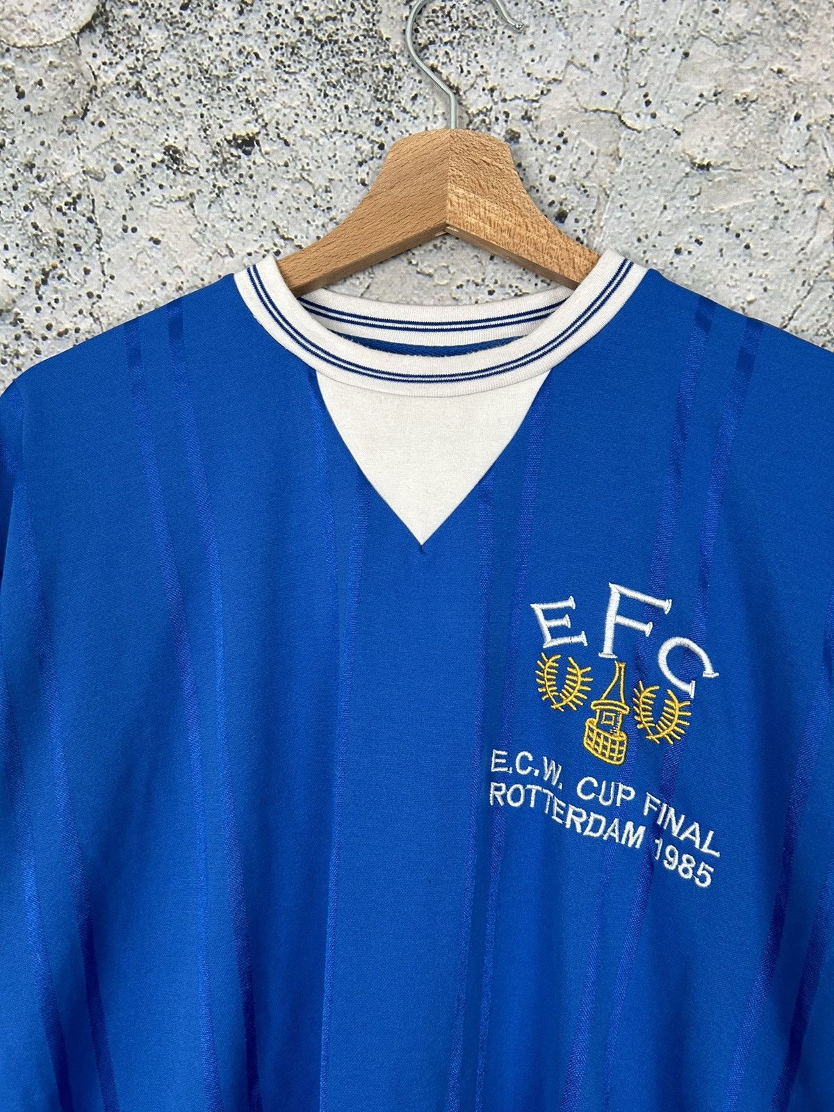 Vintage Everton FC Soccer Draw Vintage Retro Jersey Football Size US M / EU 48-50 / 2 - 3 Thumbnail