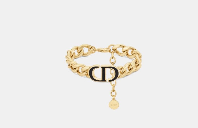 Dior o1w1db11224 Size: OS / Montaigne Bracelet in Gold Size ONE SIZE - 1 Thumbnail