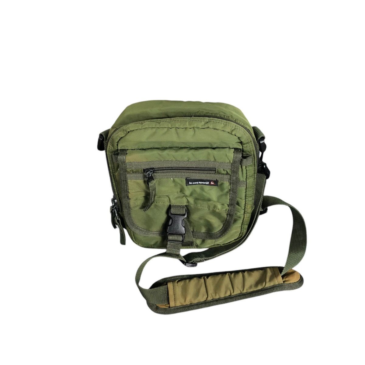 Japanese Brand 📌Vintage Sling Bag Le Coq Sportif Multi Pocket Size ONE SIZE - 4 Thumbnail