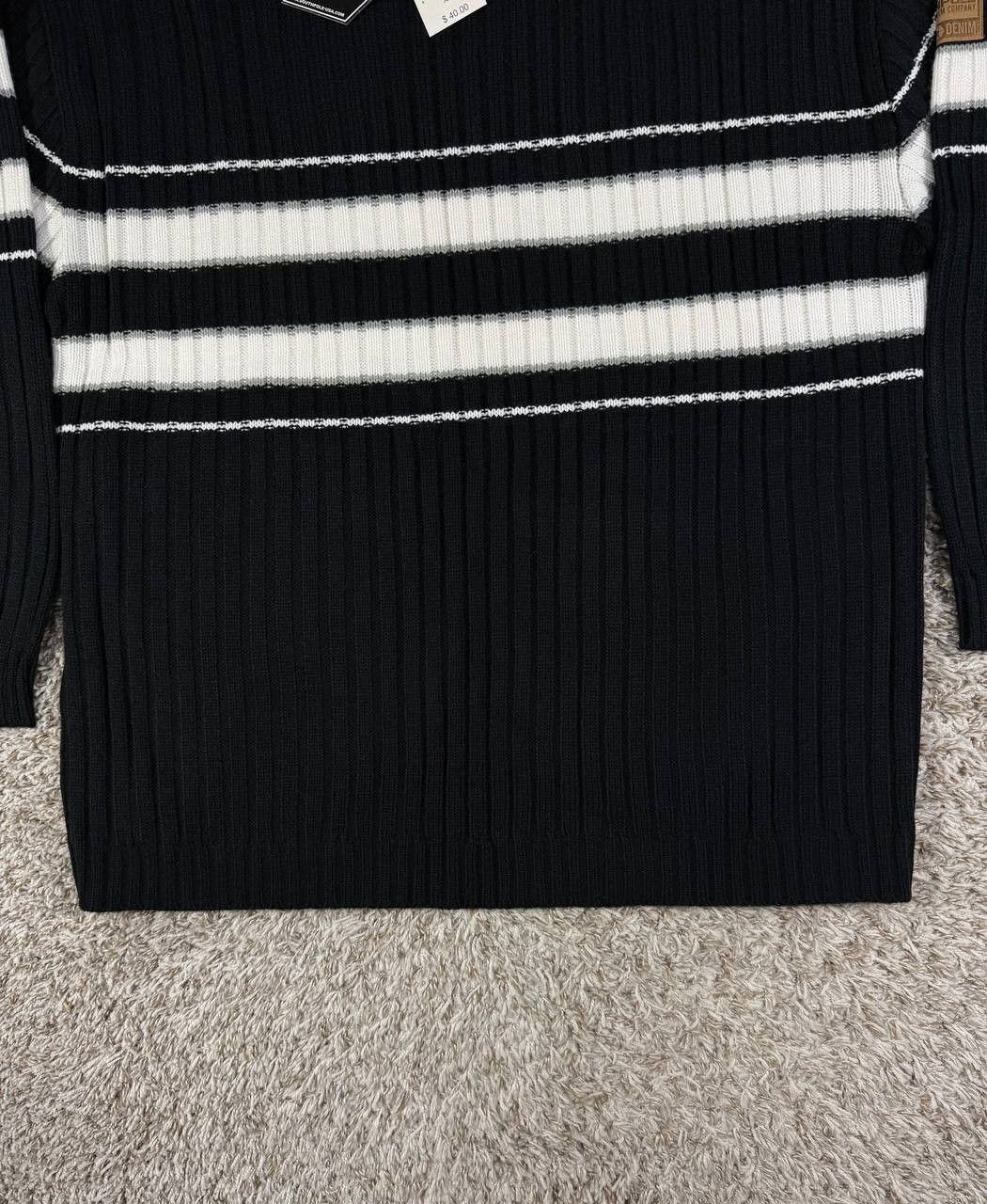 Southpole Southpole Y2K Streetwear Striped Knit Sweater Hip Hop Size US XXL / EU 58 / 5 - 3 Thumbnail