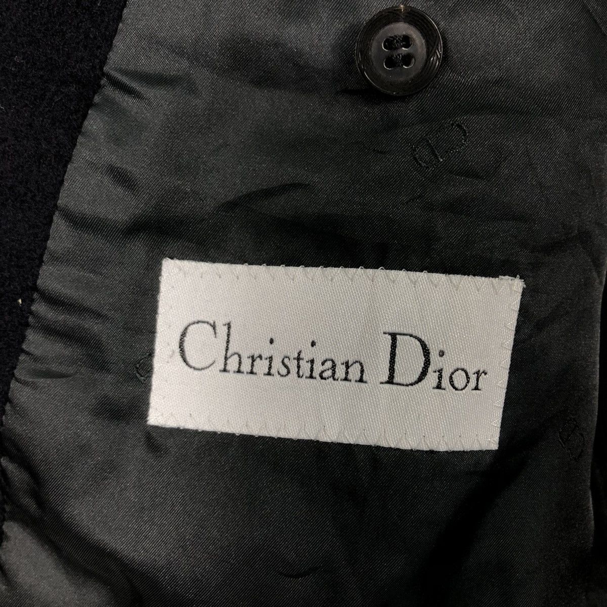 Christian Dior Monsieur 🔥RICH BLACK VINTAGE WOOL JACKET CHRISTIAN DIOR Size US L / EU 52-54 / 3 - 17 Thumbnail
