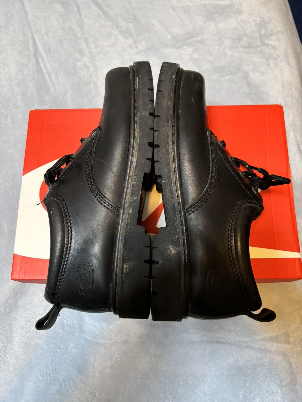 SKECHERS Black Skechers Leather Uppers Balance Size 10 Size US 10 / EU 43 - 3 Thumbnail
