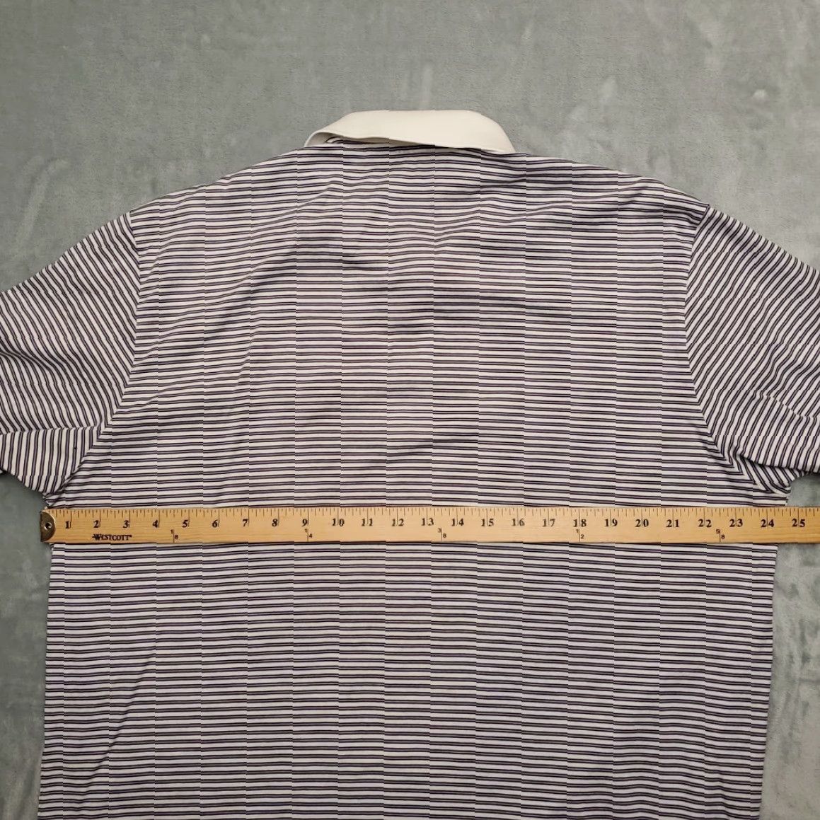 Polo Ralph Lauren Polo Ralph Lauren Shirt Mens XL Purple Striped Pima Cotton Golf Cuscowilla Size US XL / EU 56 / 4 - 8 Thumbnail