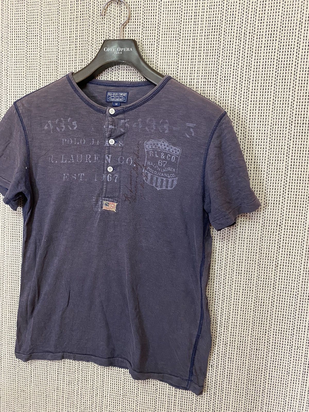 Polo Ralph Lauren × Vintage Polo jeans company tshirt by ralph lauren Size US M / EU 48-50 / 2 - 8 Thumbnail