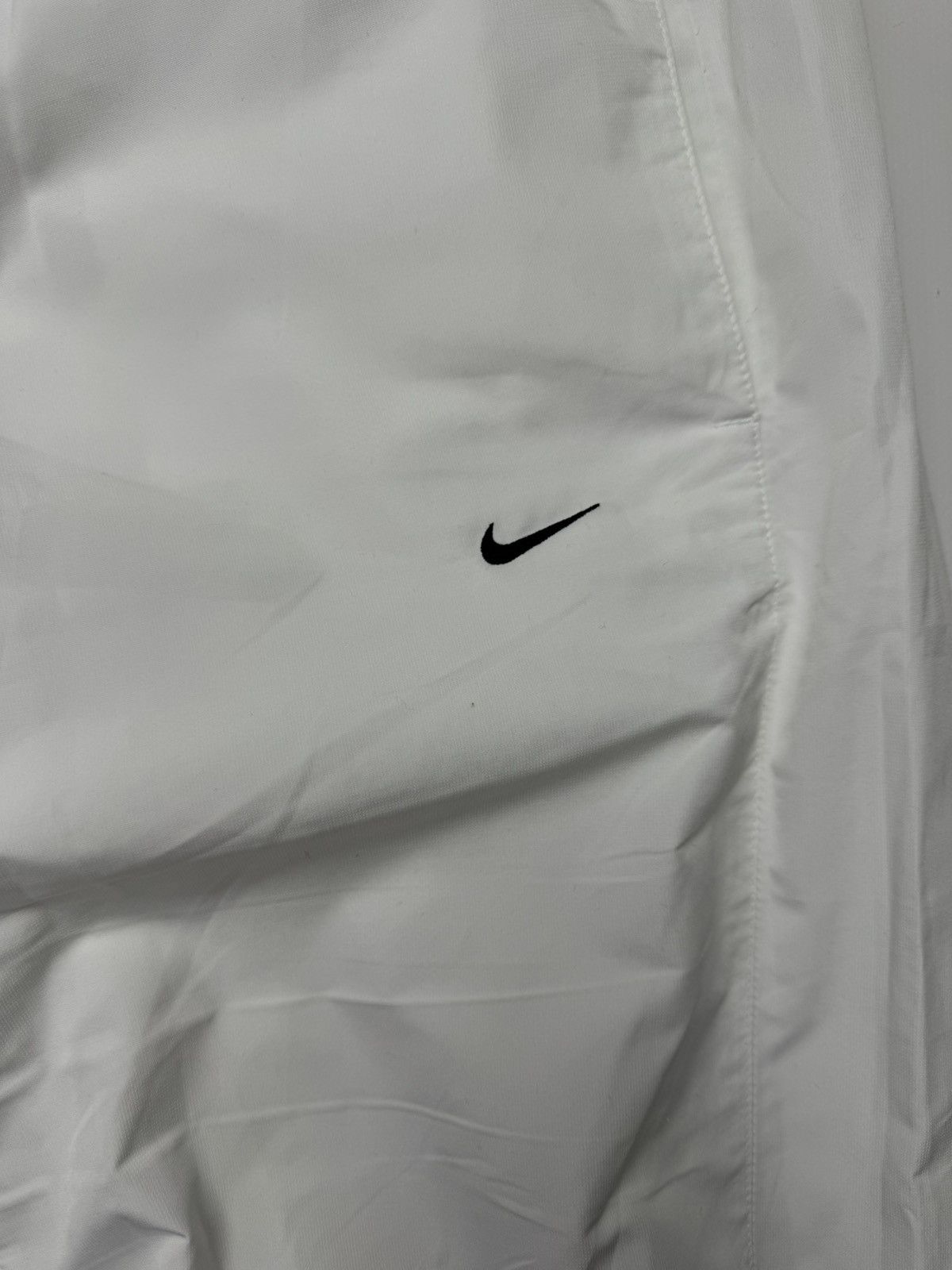 Nike Nike White Mesh-Lined Track Pants Size US 34 / EU 50 - 3 Thumbnail