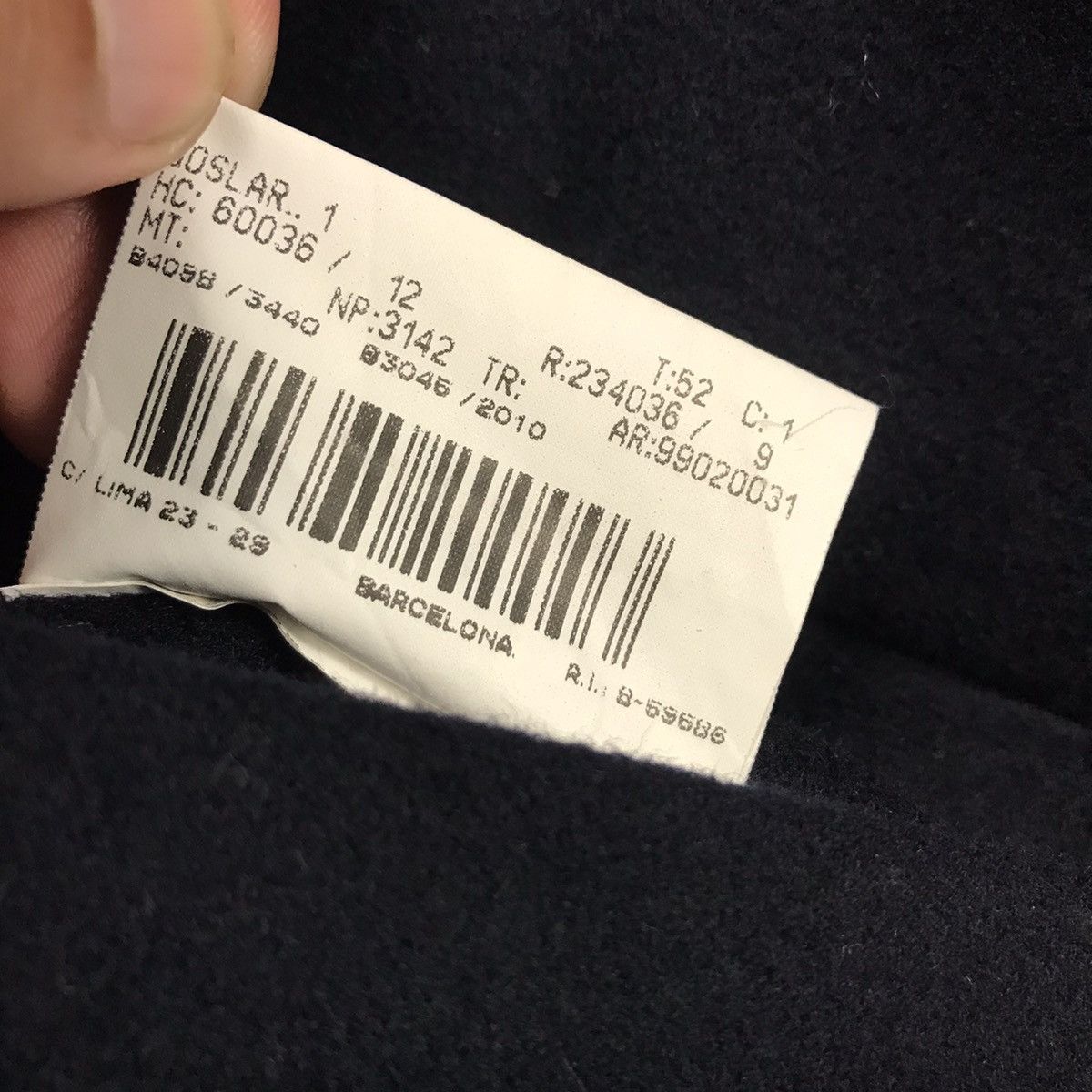 Burberry × Burberry Prorsum BURBERRY LONDON WOOL NAVY PARKAS COAT JACKET Size US L / EU 52-54 / 3 - 14 Thumbnail