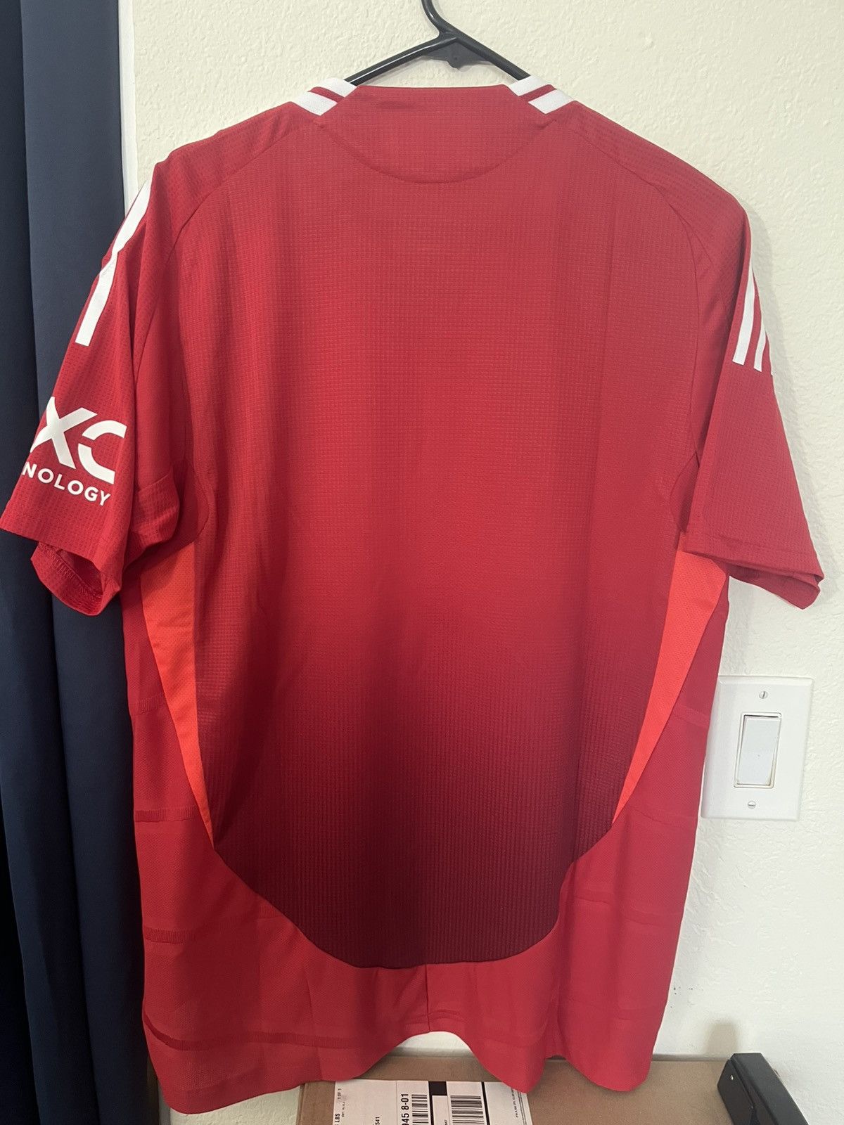 Adidas Adidas Manchester United 24/25 Home Authentic Soccer Jersey Size US L / EU 52-54 / 3 - 7 Thumbnail