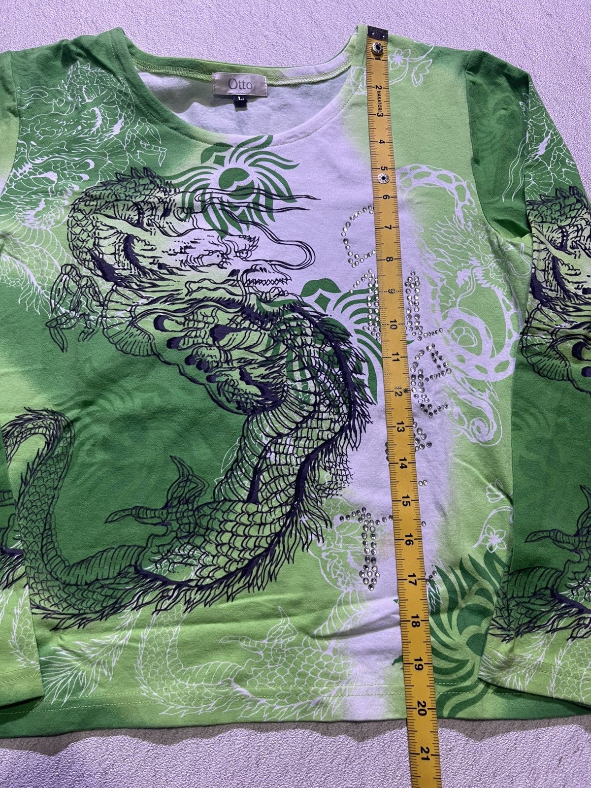 Japanese Brand Y2K OTTO long sleeve tshirt japanese style Size US M / EU 48-50 / 2 - 7 Thumbnail