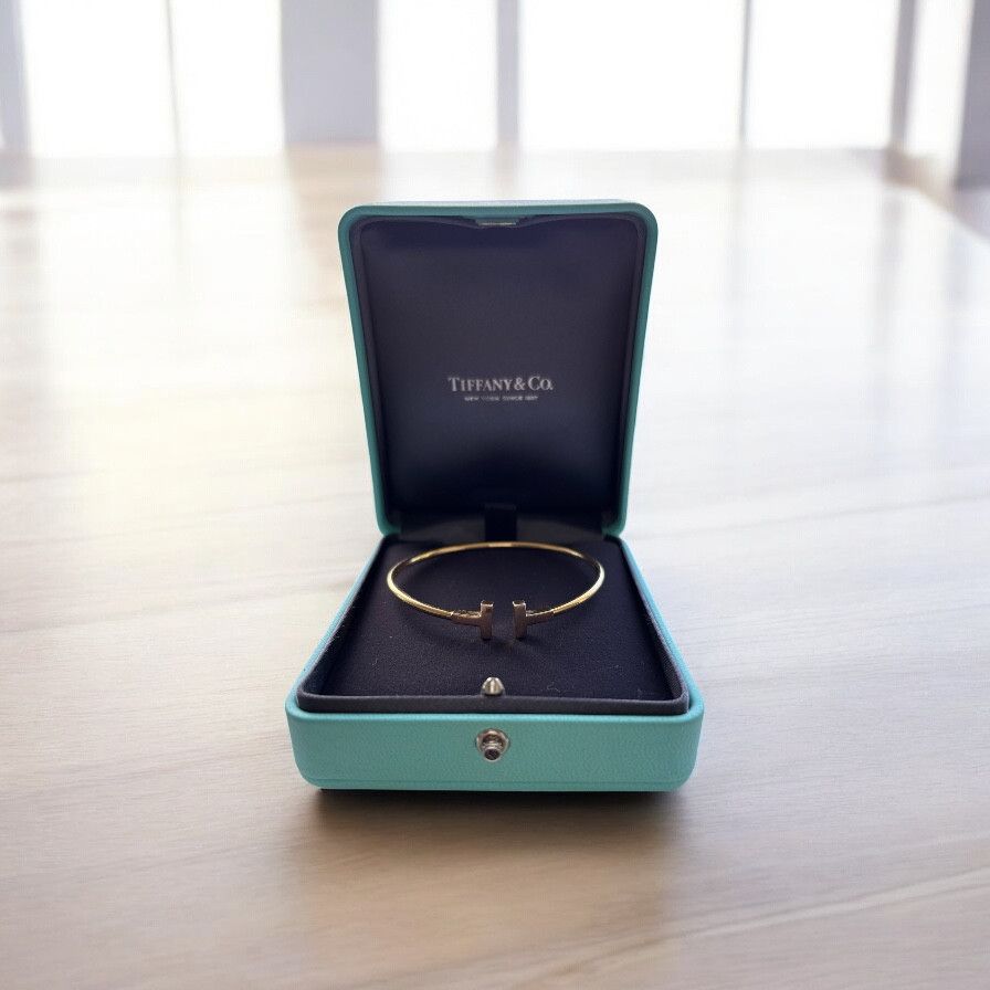 Tiffany & Co. Tiffany & Co. T Wire Bracelet 18K gold Size ONE SIZE - 4 Thumbnail