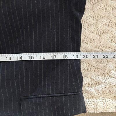 Hugo Boss Hugo Boss The Jam Pinstripe Blazer Two Button Business Casua Size 40R - 3 Thumbnail