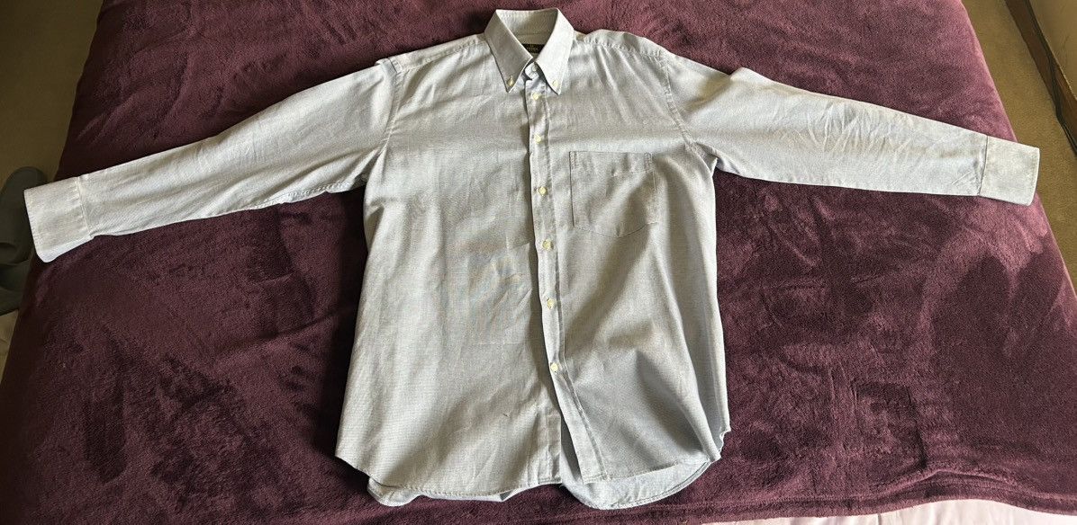 Fendi Vintage 70s 80s Fendi Shirt Italy Made Point Collar 15¾/34 L Size US L / EU 52-54 / 3 - 1 Thumbnail