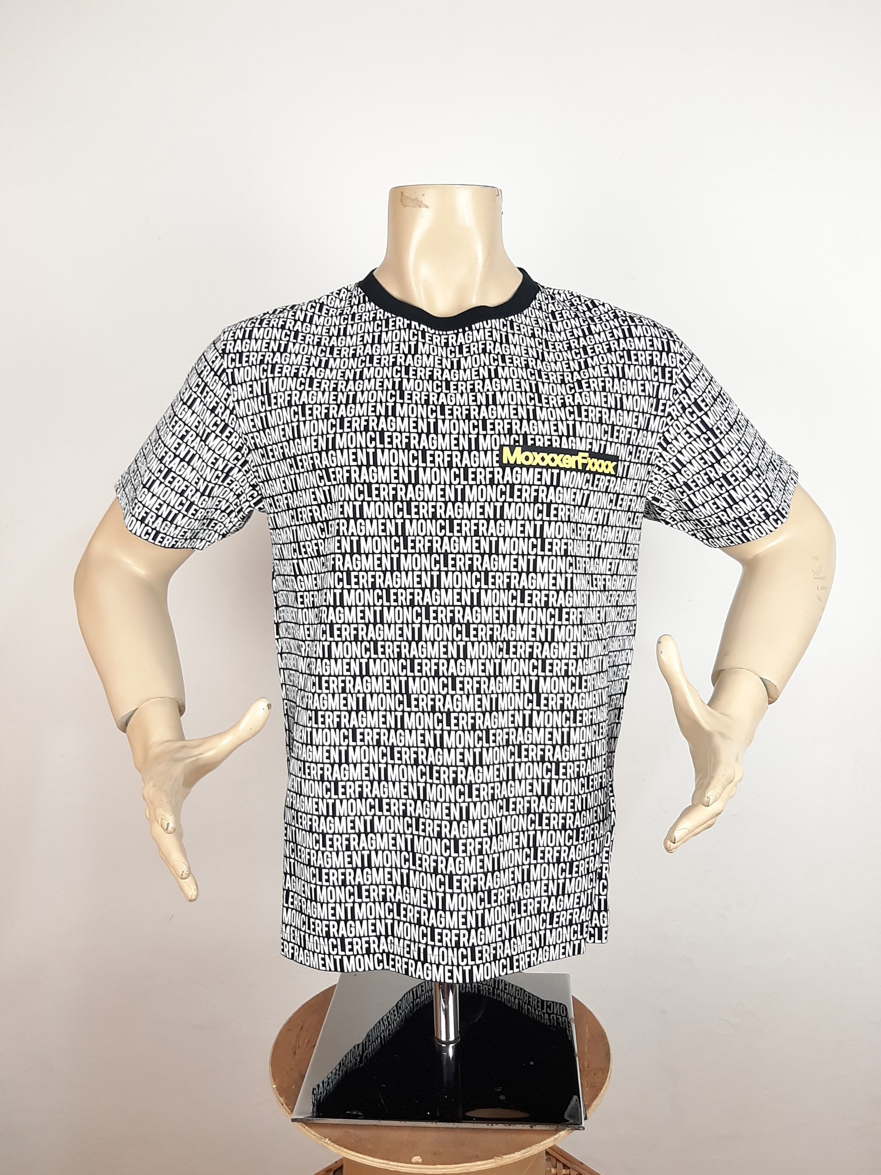 Moncler Genius 7 x Fragment T-Shirt Multicolor Men's Size S