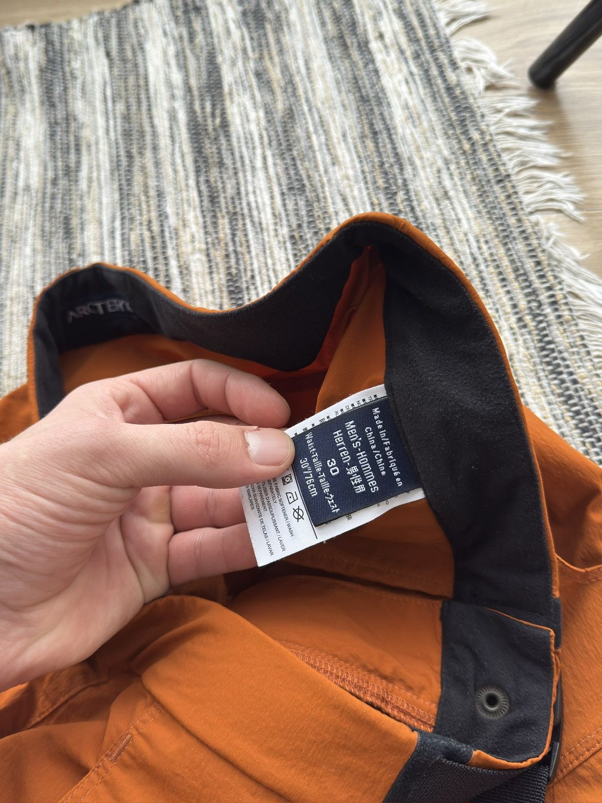 Arc'teryx Arcteryx Nylon Metal Orange Cargo Tracking Shorts Size S Size US 30 / EU 46 - 9 Thumbnail