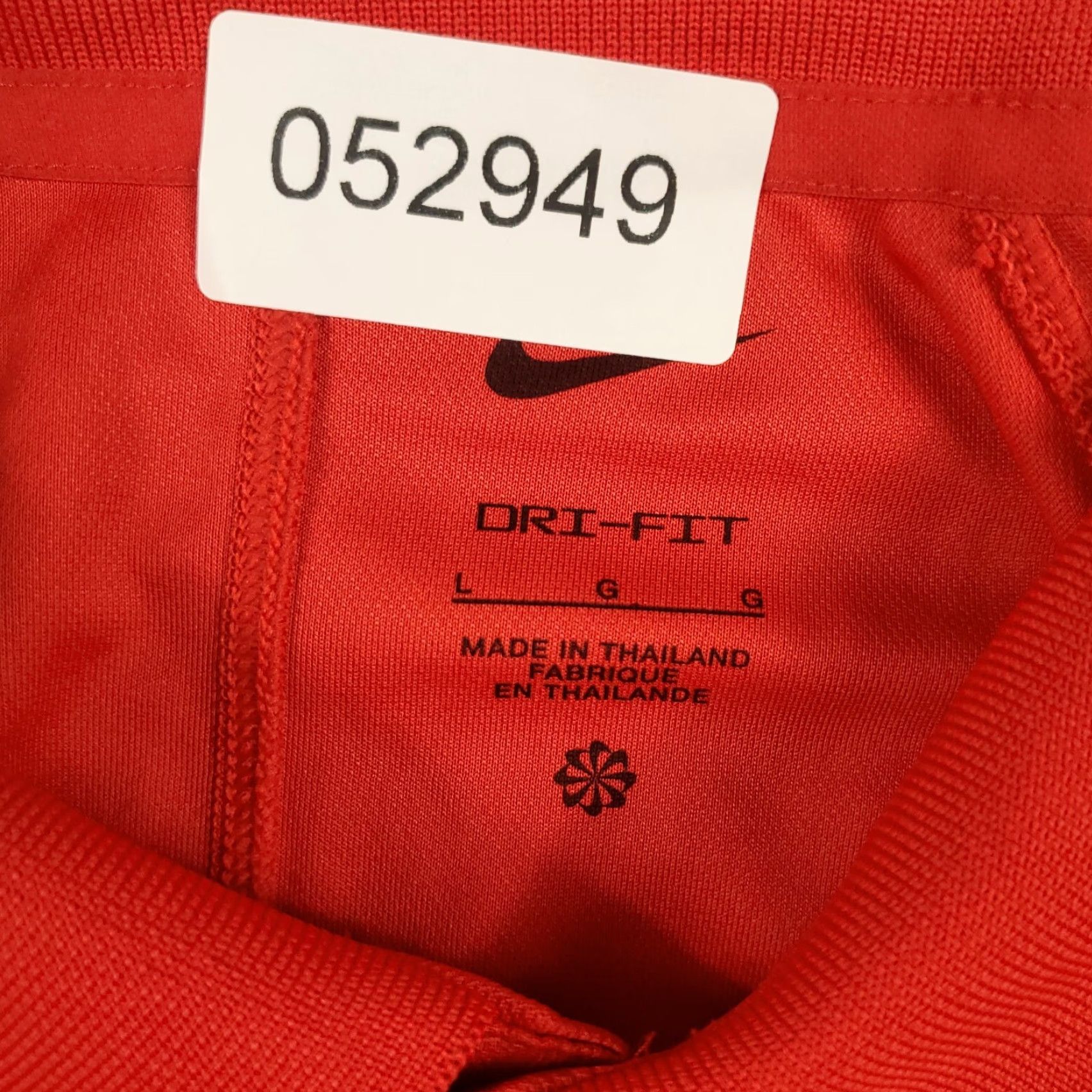 Nike Nike Polo Shirt Mens L Red Swoosh Golf Casual Short Sleeve Polo Size US L / EU 52-54 / 3 - 7 Thumbnail