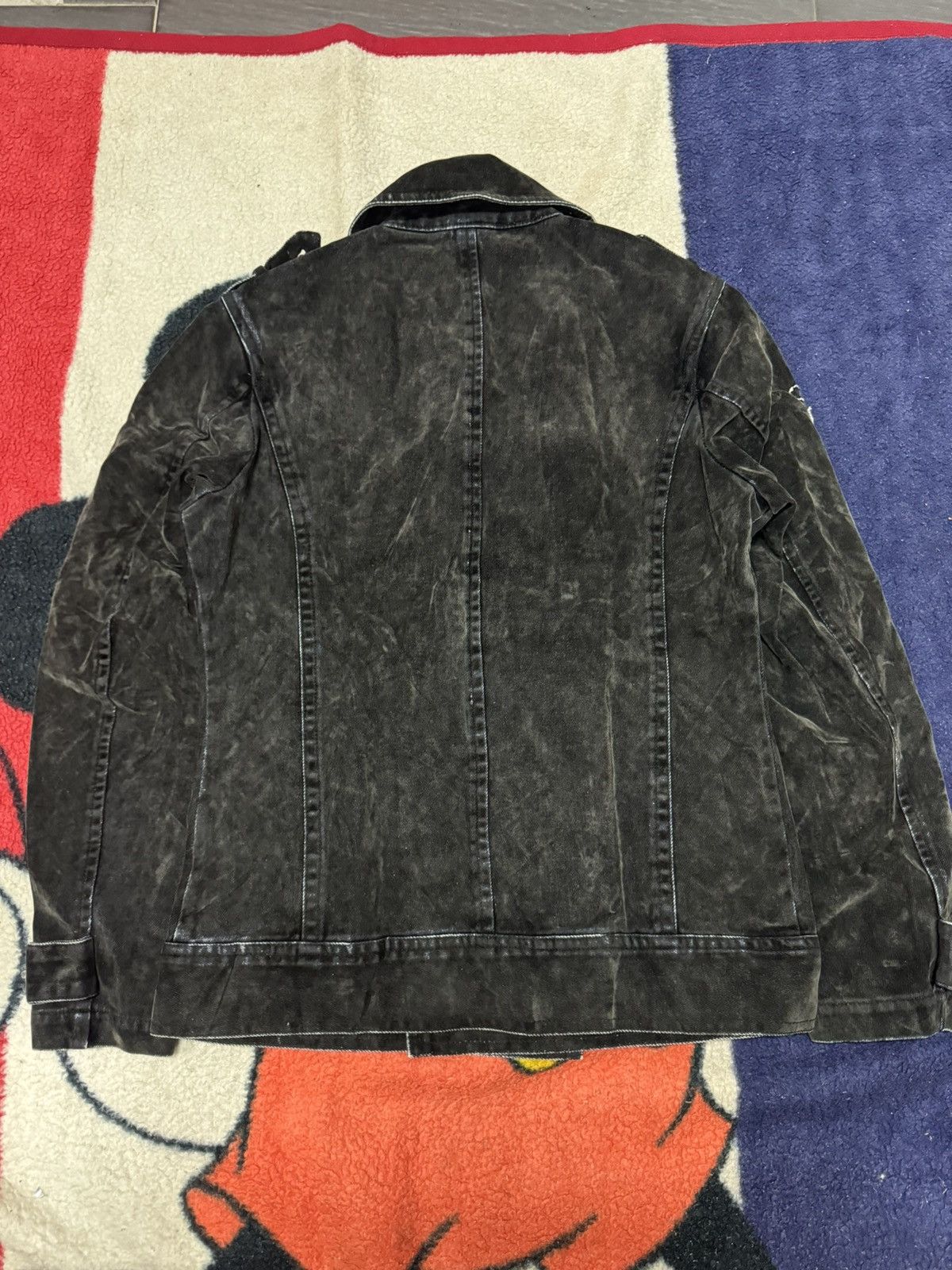 Seditionaries DAILY NEWS PUNK DENIM JACKET Size US M / EU 48-50 / 2 - 6 Thumbnail
