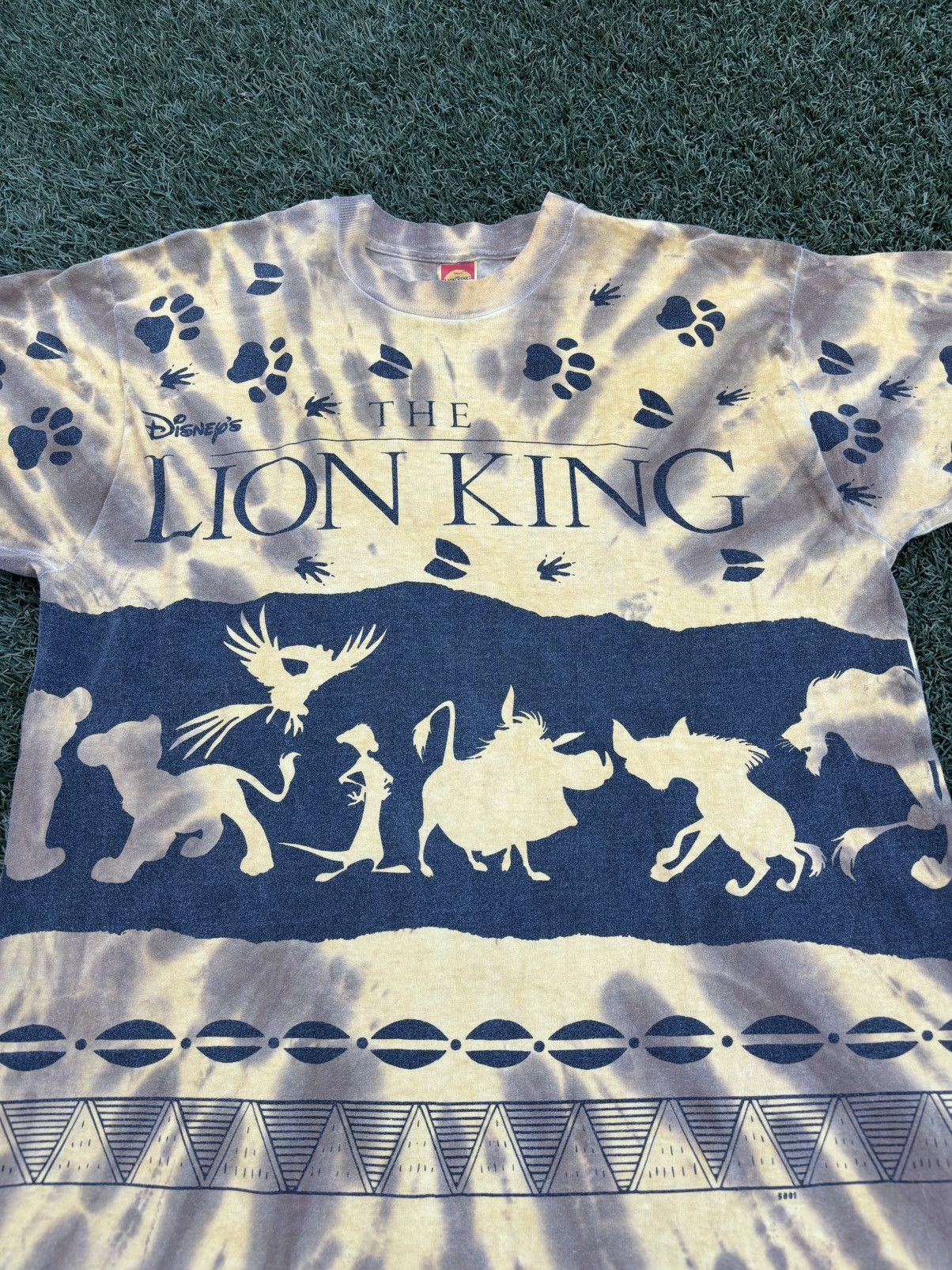 Disney Vintage 90s The Lion King t shirt Size US XL / EU 56 / 4 - 3 Thumbnail