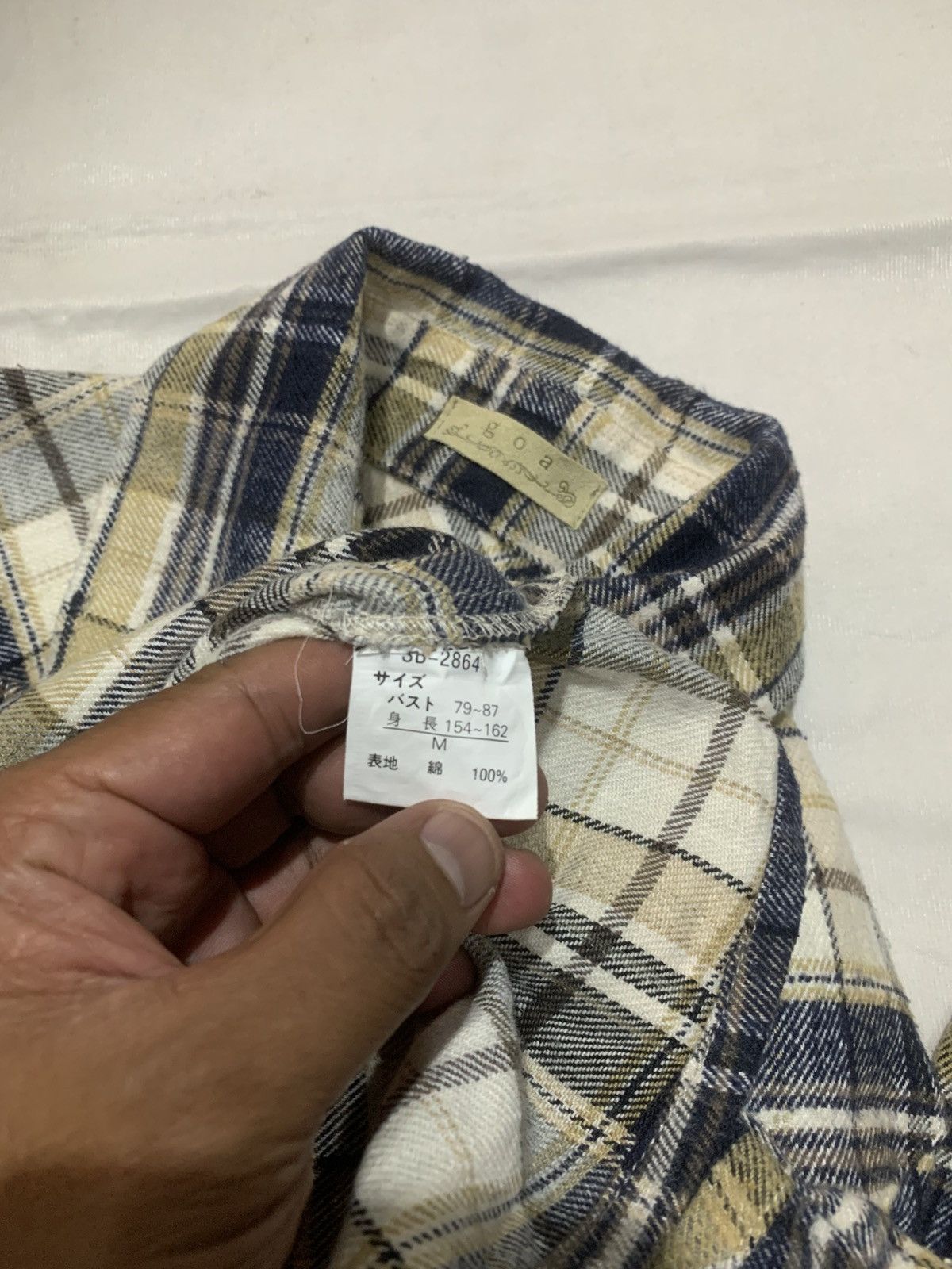 GOA GOA Women Vintage Cowboy Buttons Flannel Size S / US 4 / IT 40 - 12 Thumbnail