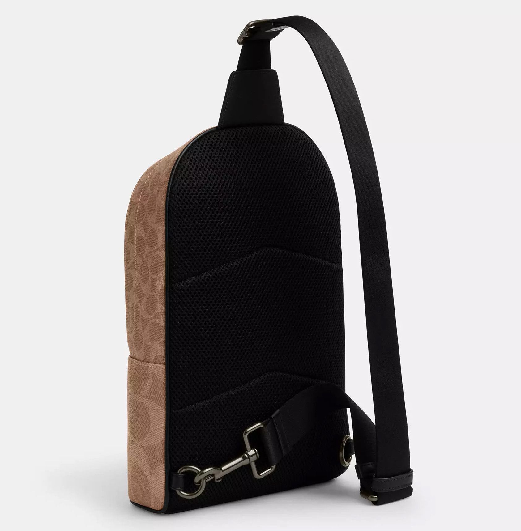 Coach MEN'S West Pack In Blocked Signature Canvas CAB60 Size ONE SIZE - 4 Thumbnail