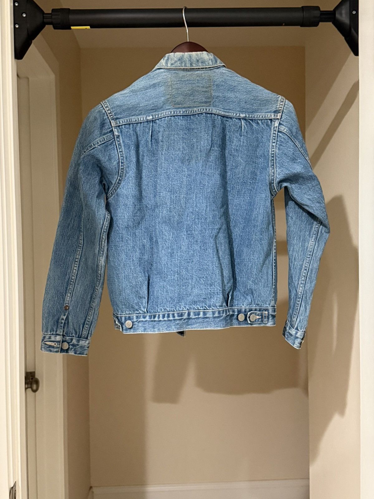 Japanese Brand Workers Japan Type 1 Denim Jacket Size US XS / EU 42 / 0 - 3 Thumbnail