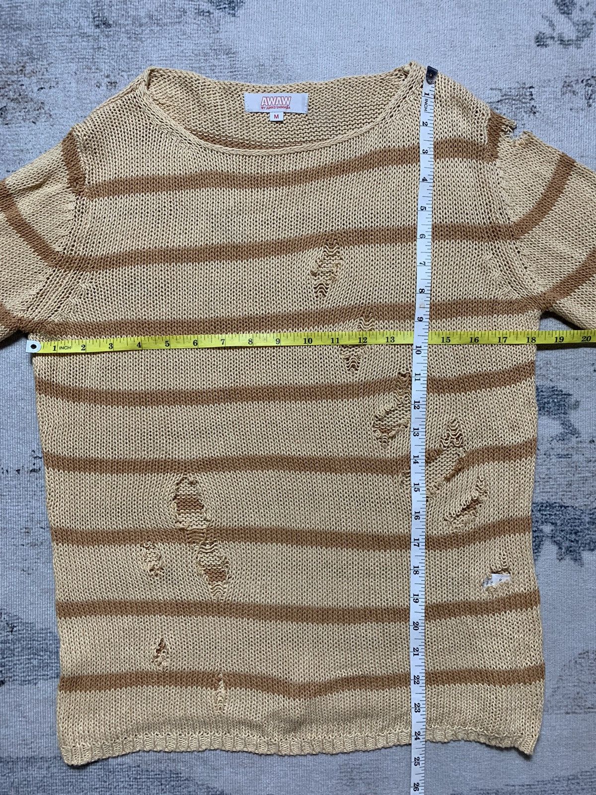 Issey Miyake Japanese Brand Distressed Knit Grunge Kurt Cobain Size US M / EU 48-50 / 2 - 6 Thumbnail