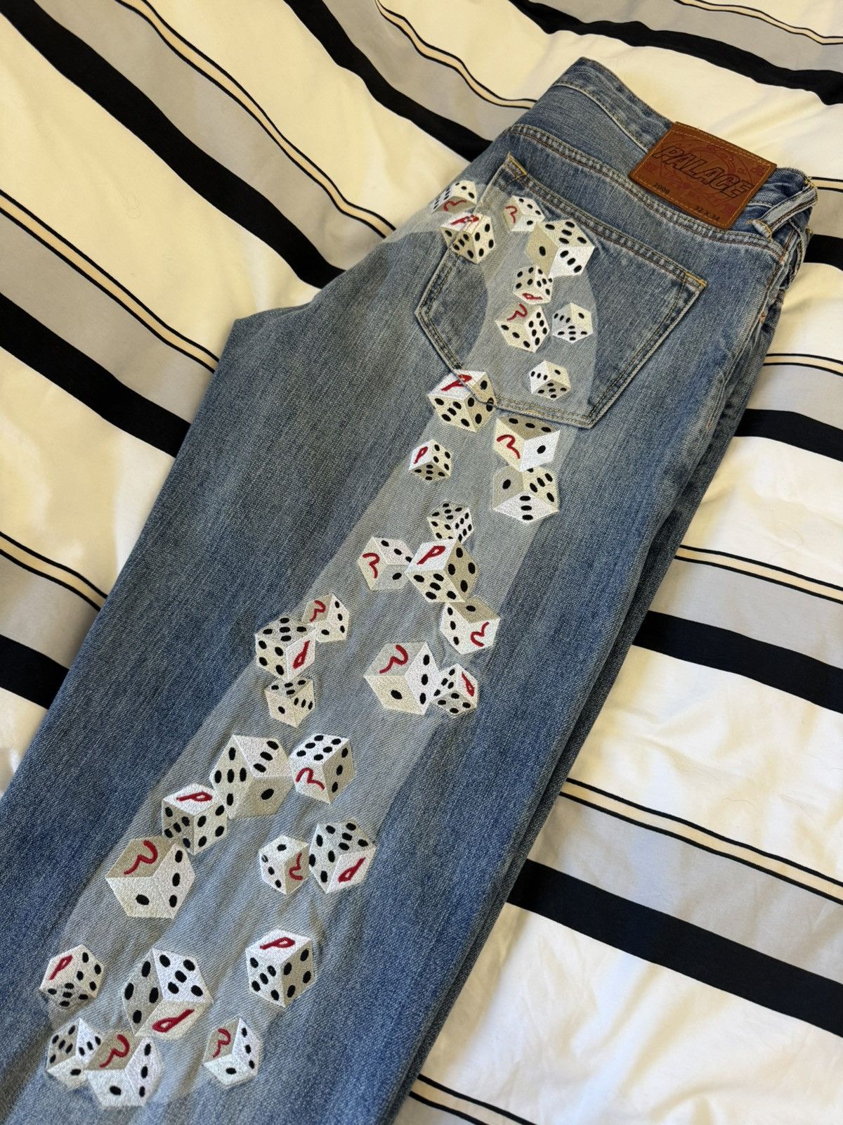 Evisu × Palace Evisu x Palace Dice Denim 2024 Size US 32 / EU 48 - 4 Thumbnail