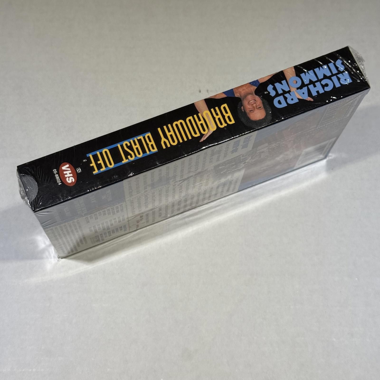 Designer Vtg Richard Simmons Broadway Blast Off Workout VHS SEALED Size ONE SIZE - 7 Thumbnail