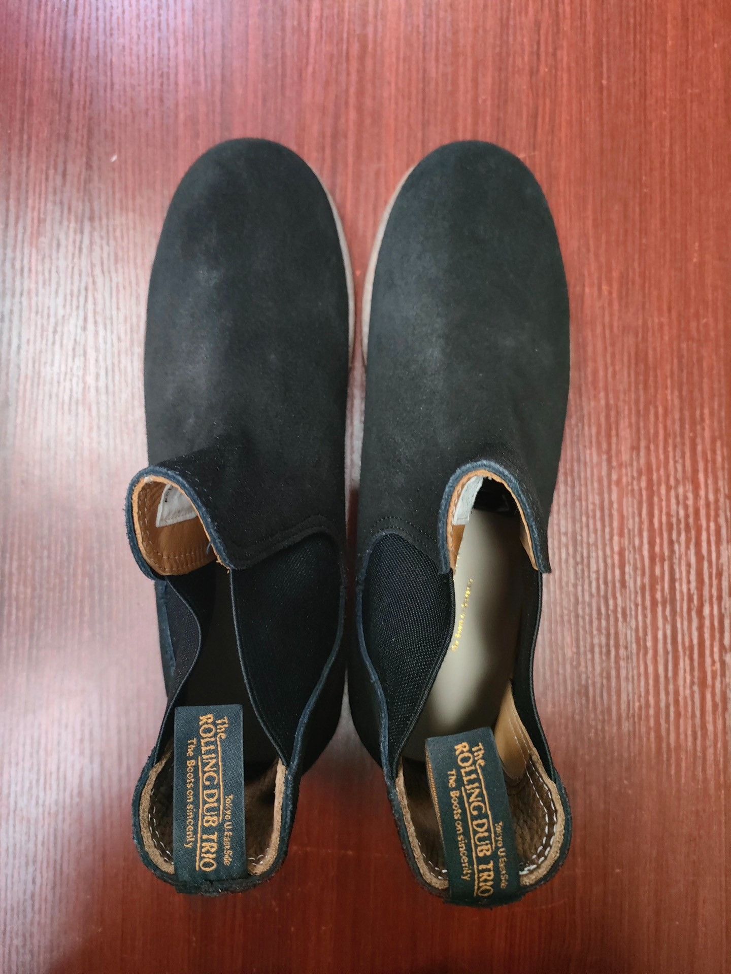 Stan Ray Stan RDT-A06 Black Suede Chelsea Boots Size US 7 / EU 40 - 1 Thumbnail