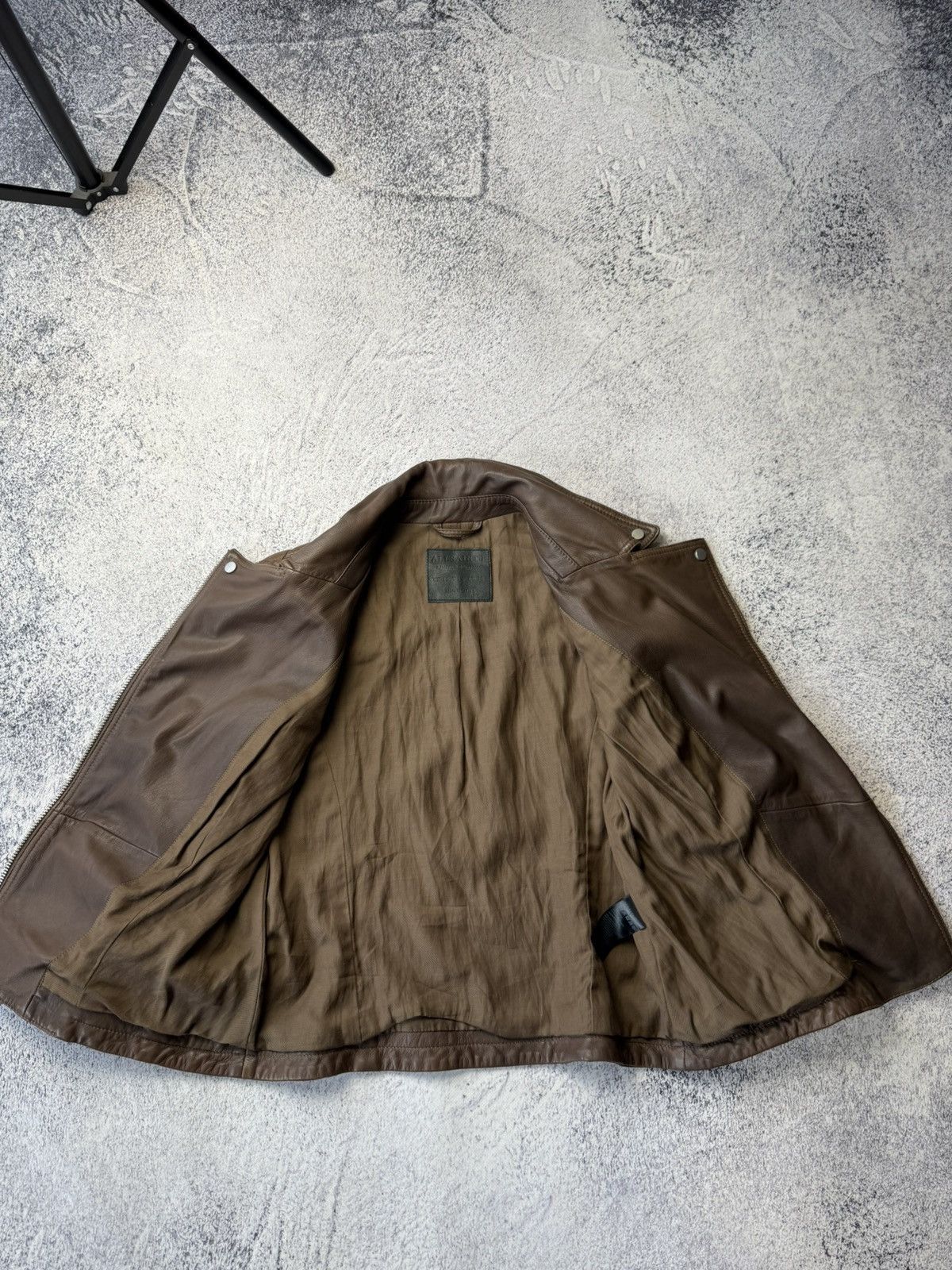 Allsaints Vintage Allsaints Limited Edition Leather Biker Jacket Japan Size M / US 6-8 / IT 42-44 - 14 Thumbnail