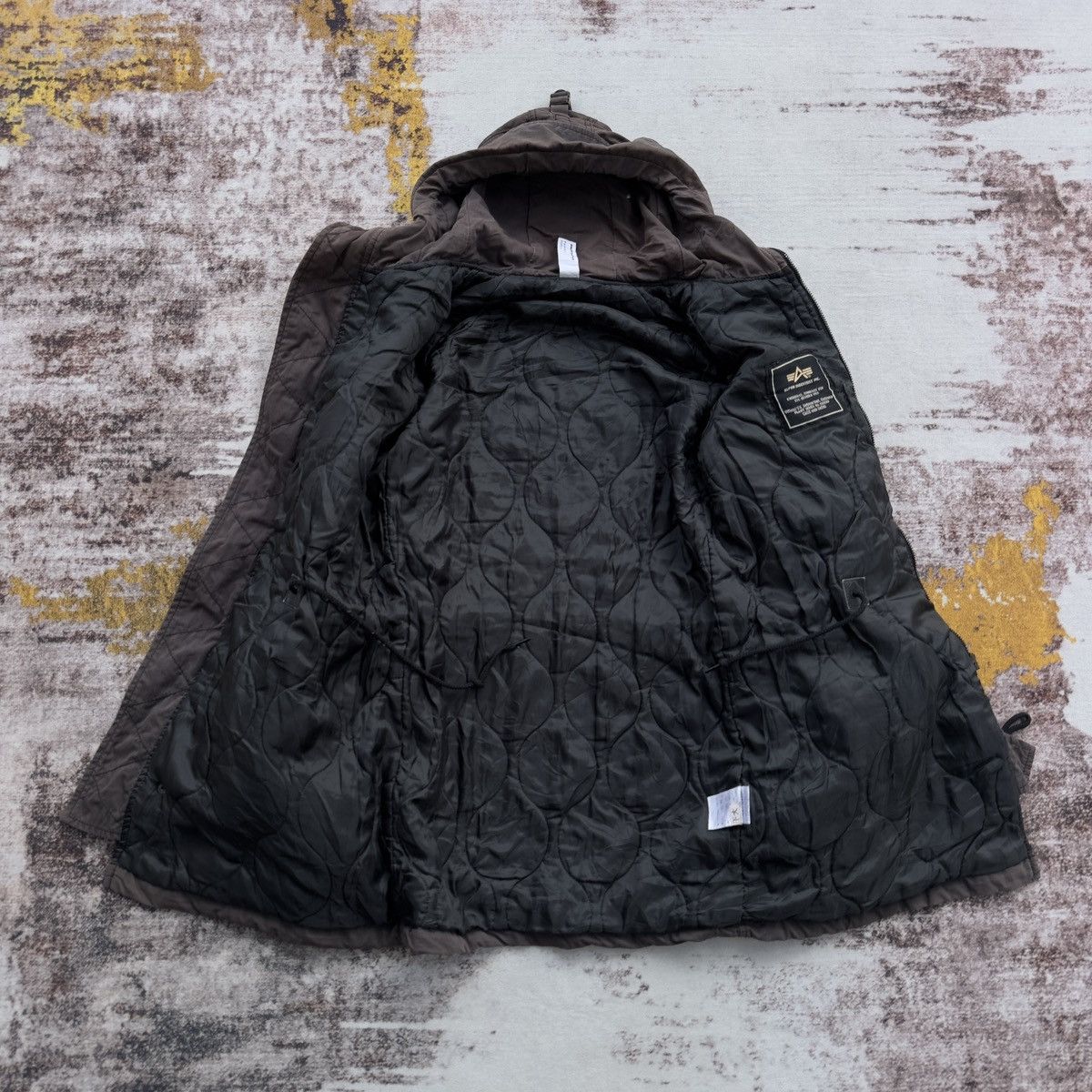 Alpha Industries VINTAGE ALPHA INDUSTRIES HOODED M65 FISHTAIL PARKA JACKET Size XS / US 0-2 / IT 36-38 - 10 Thumbnail