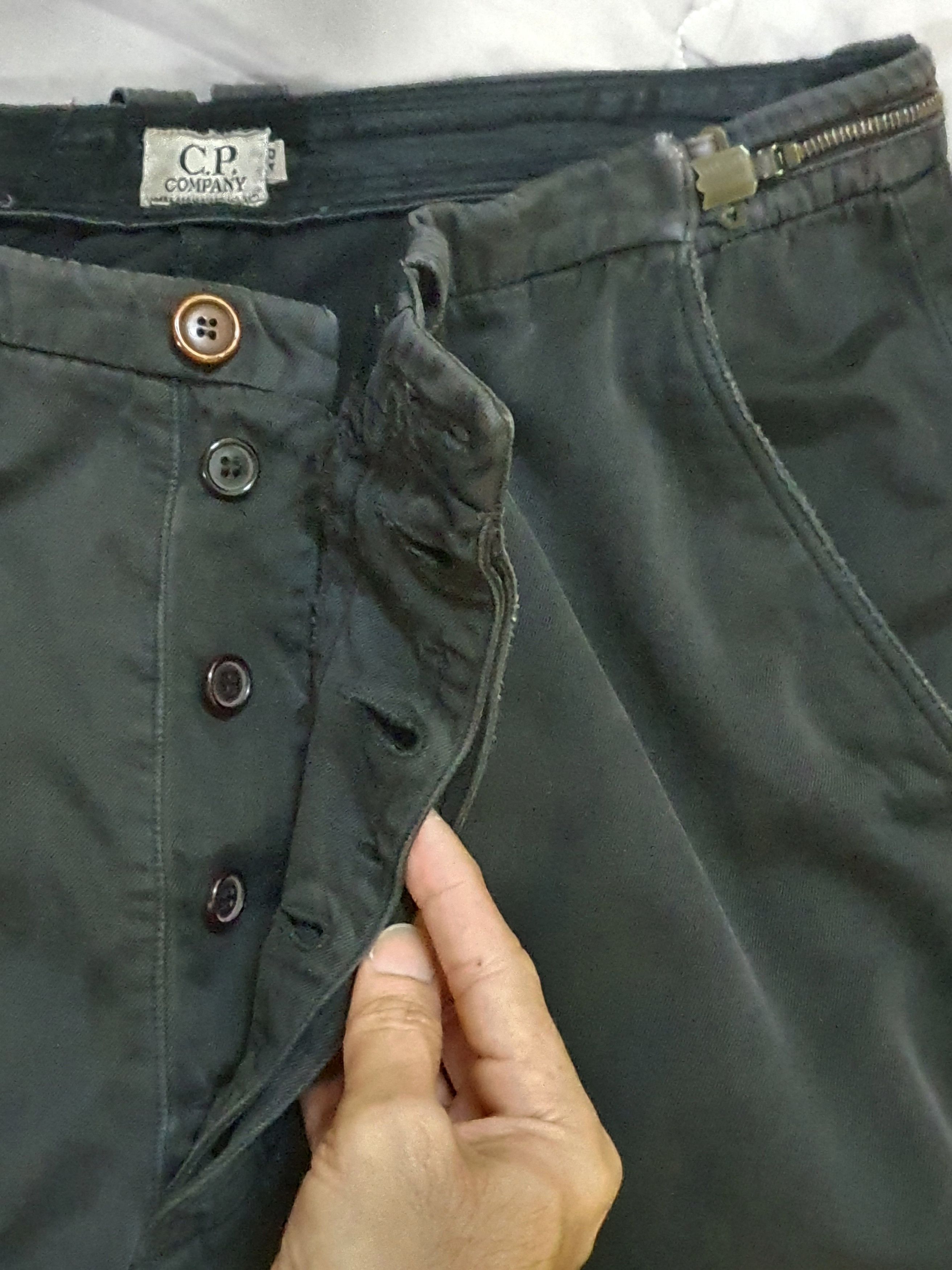 C.P. Company × Massimo Osti × Vintage C.P. Company Vintage Adjustable Waist Short Pants Size US 32 / EU 48 - 8 Thumbnail