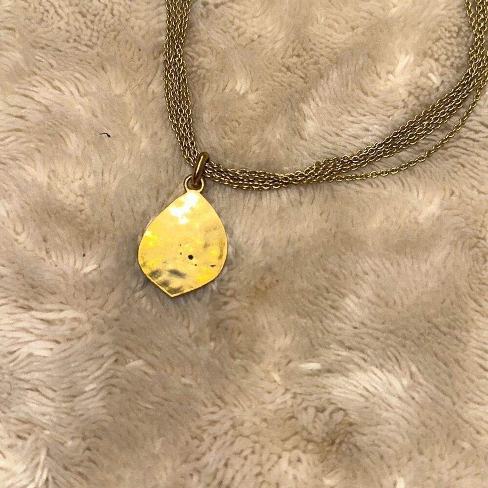 Other Gold Pendant Necklace | Sz OS Size ONE SIZE - 4 Thumbnail