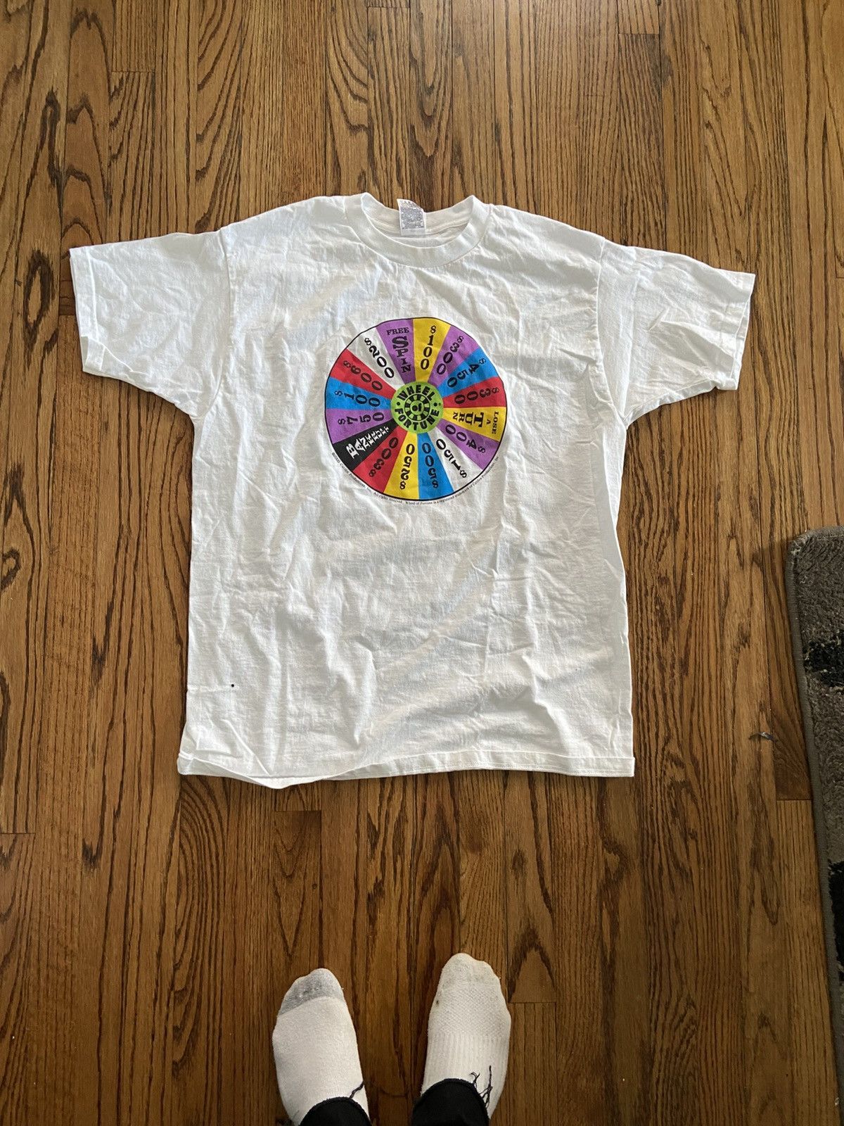 Vintage Vintage wheel of fortune shirt Size US XL / EU 56 / 4 - 1 Thumbnail