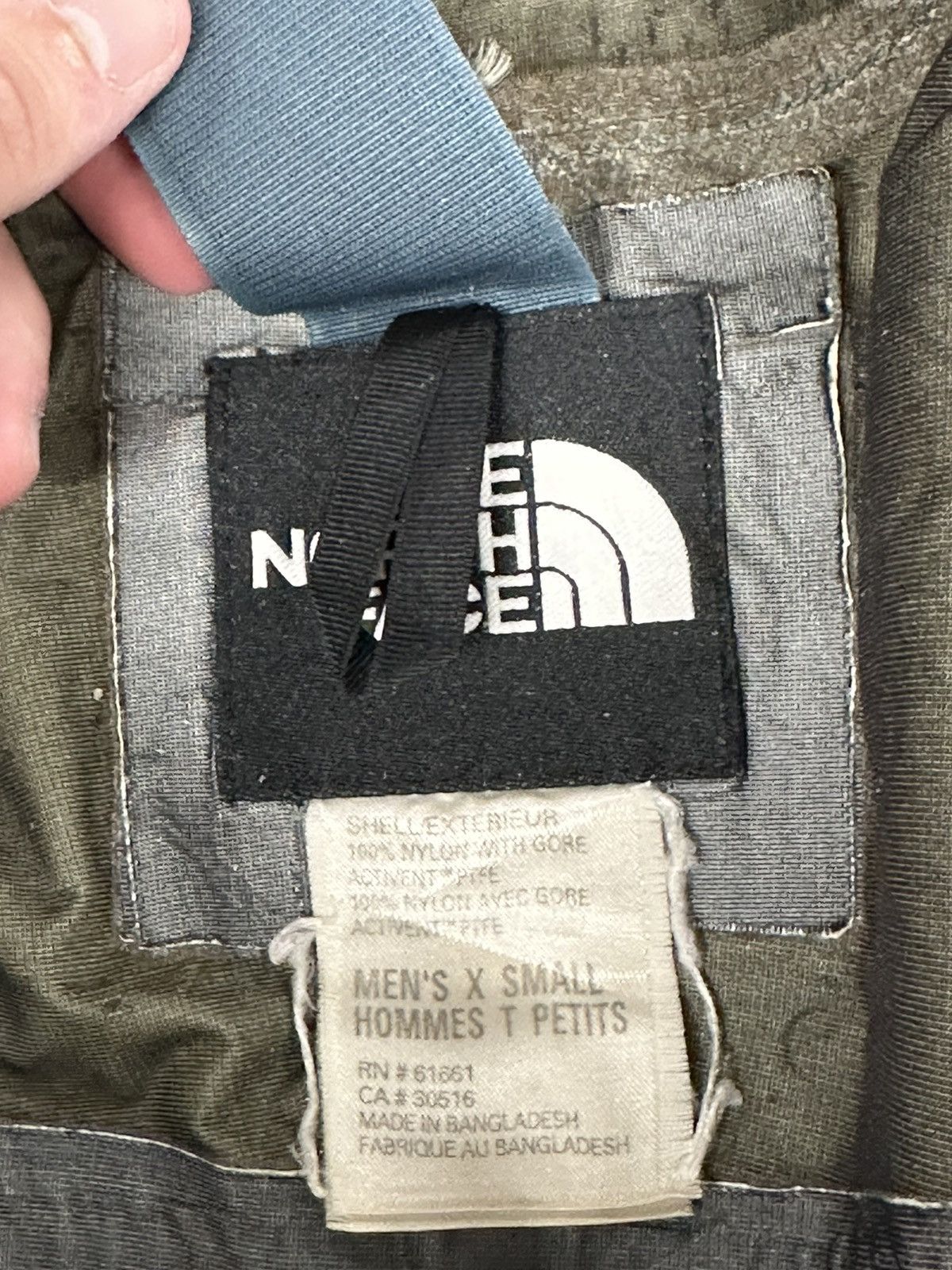 Vintage 90s The North Face Teal Gore-Tex Jacket
