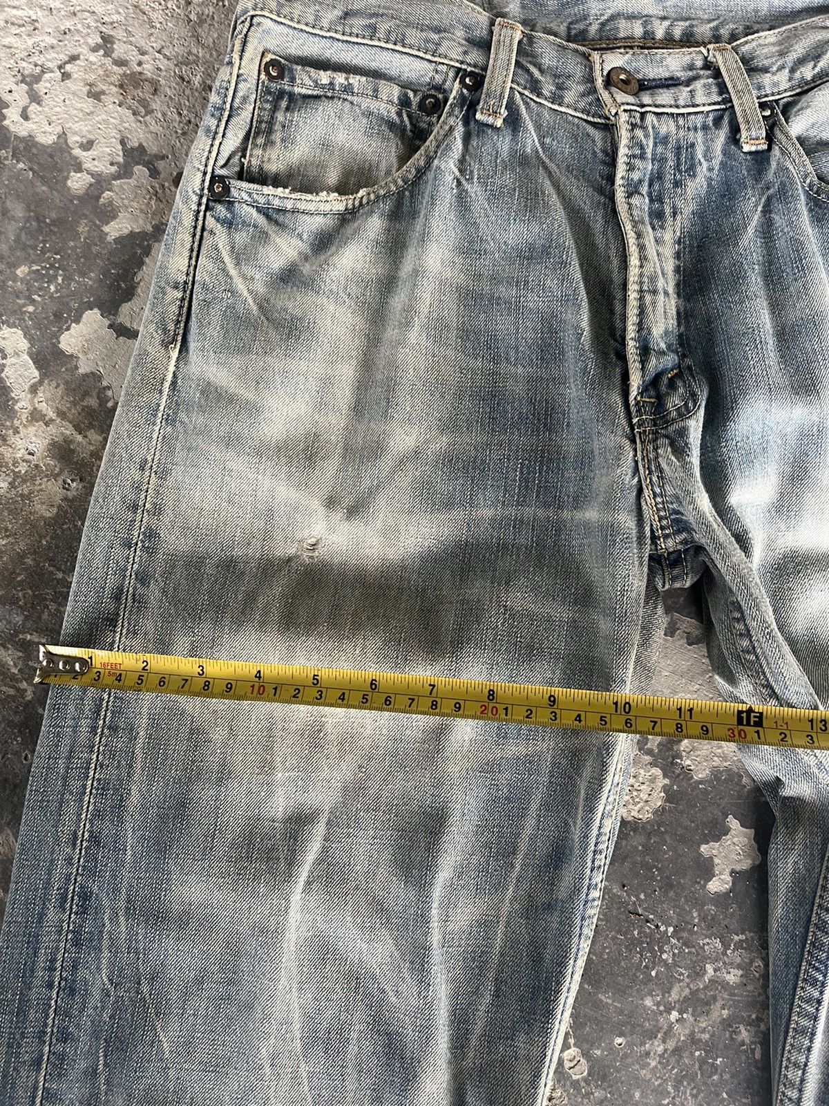 If Six Was Nine × Levi's × Vintage Levis 502 Mudwash Denim Size US 32 / EU 48 - 10 Thumbnail