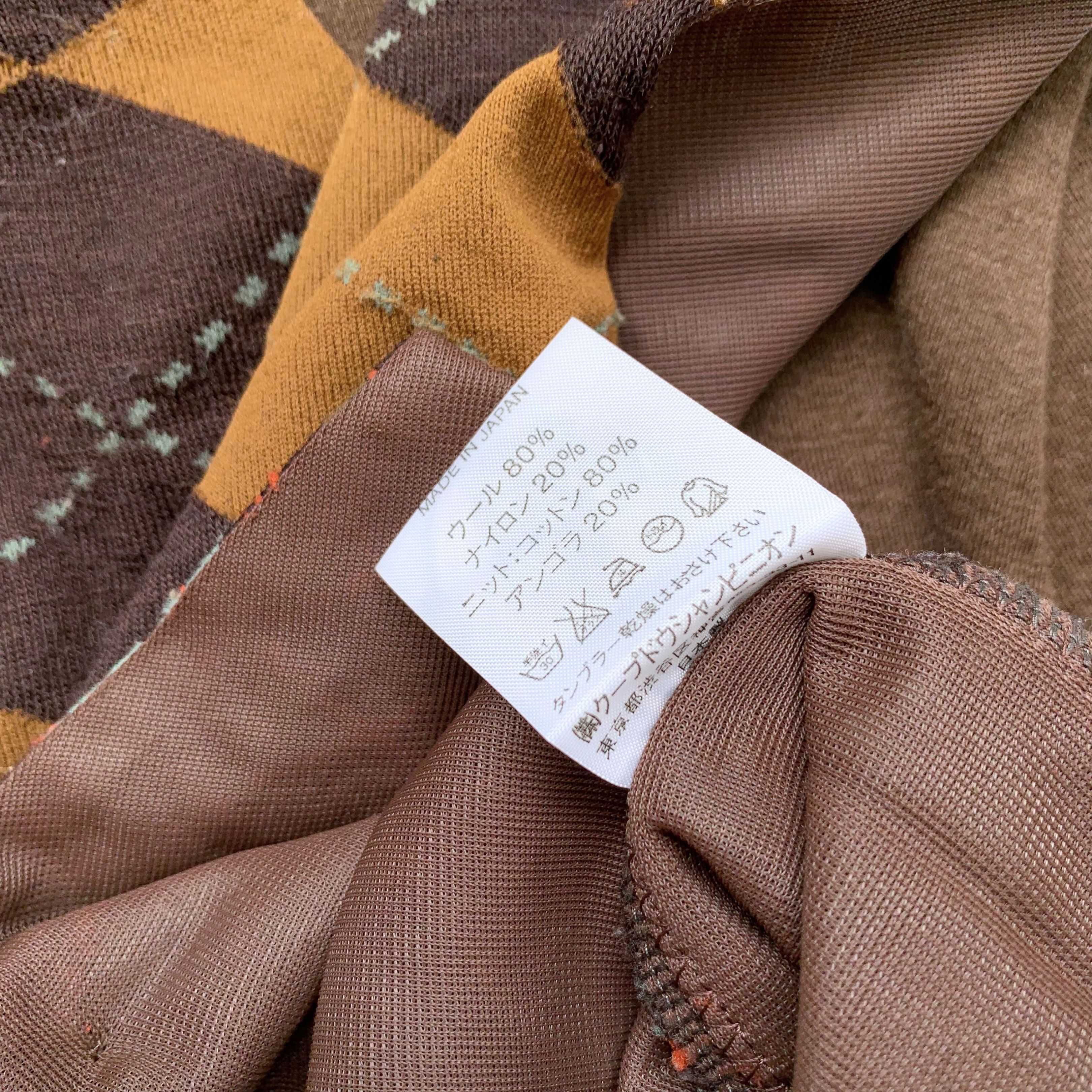 Hanae Mori 1990s Hanaemori Japan Design Vintage Fitted Knit Vest Size XS / US 0-2 / IT 36-38 - 7 Thumbnail