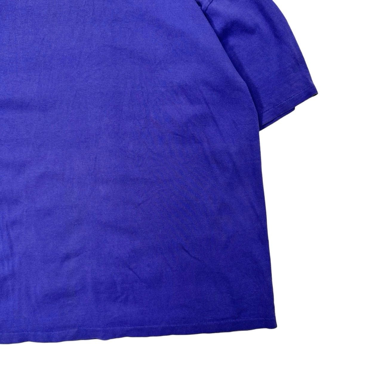 Vintage Vintage 90s Single Stitch Blank Purple T Shirt Size US XXL / EU 58 / 5 - 3 Thumbnail