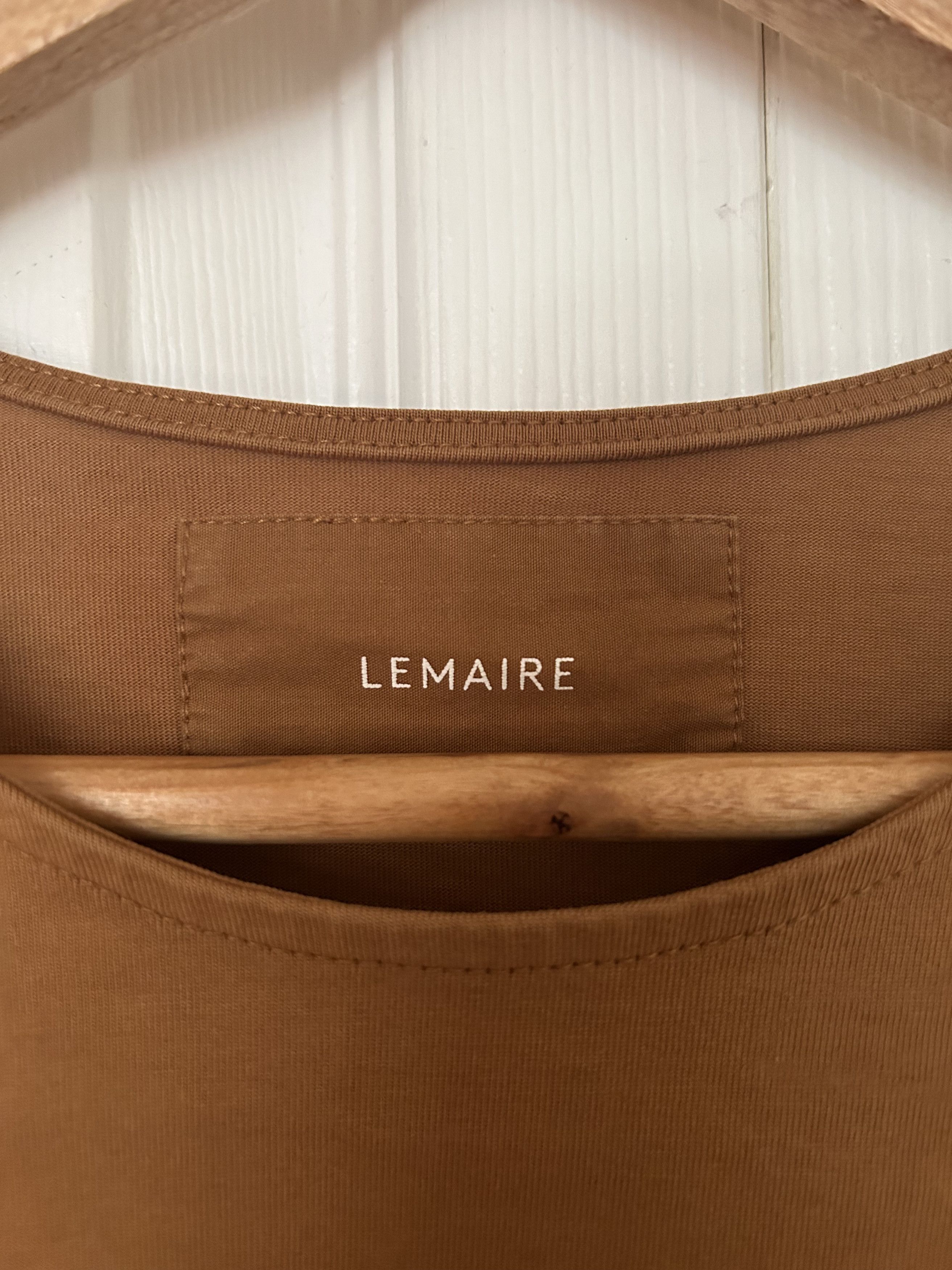Lemaire Lemaire Cotton T-shirt Size US S / EU 44-46 / 1 - 2 Thumbnail