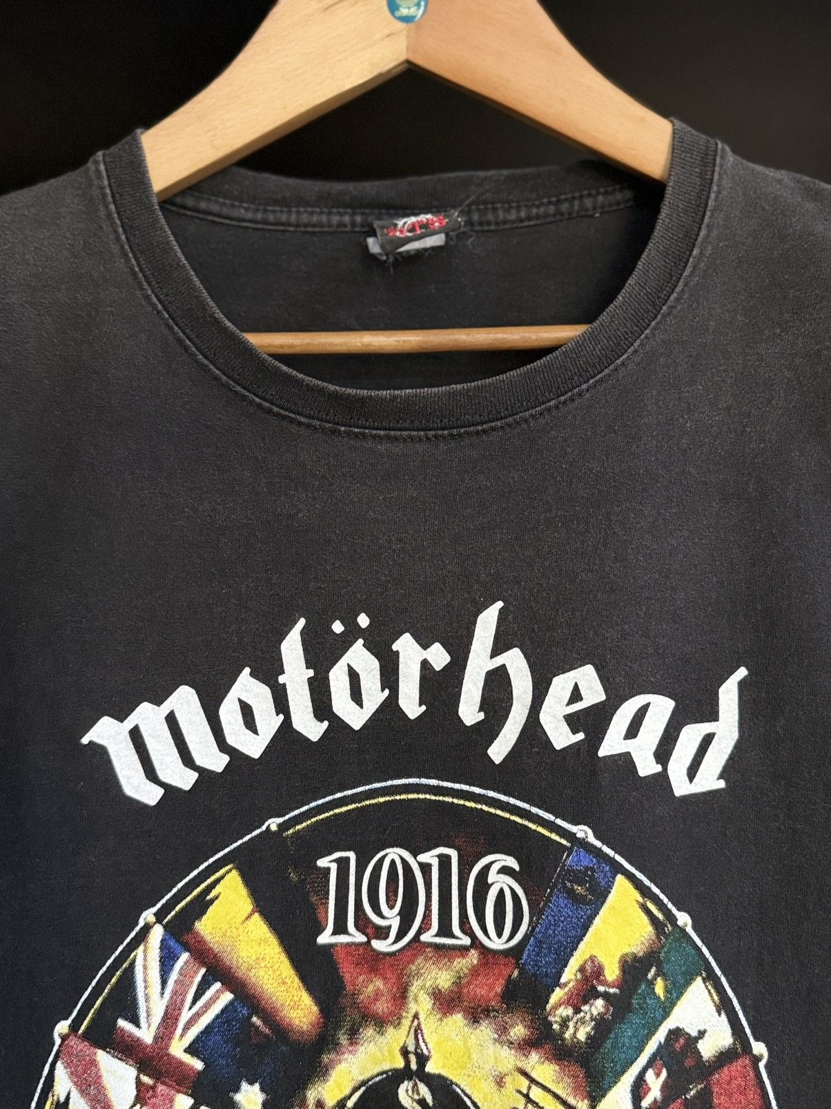 Band Tees Vintage Motorhead English Rock Band Faded Tee Size US L / EU 52-54 / 3 - 4 Thumbnail