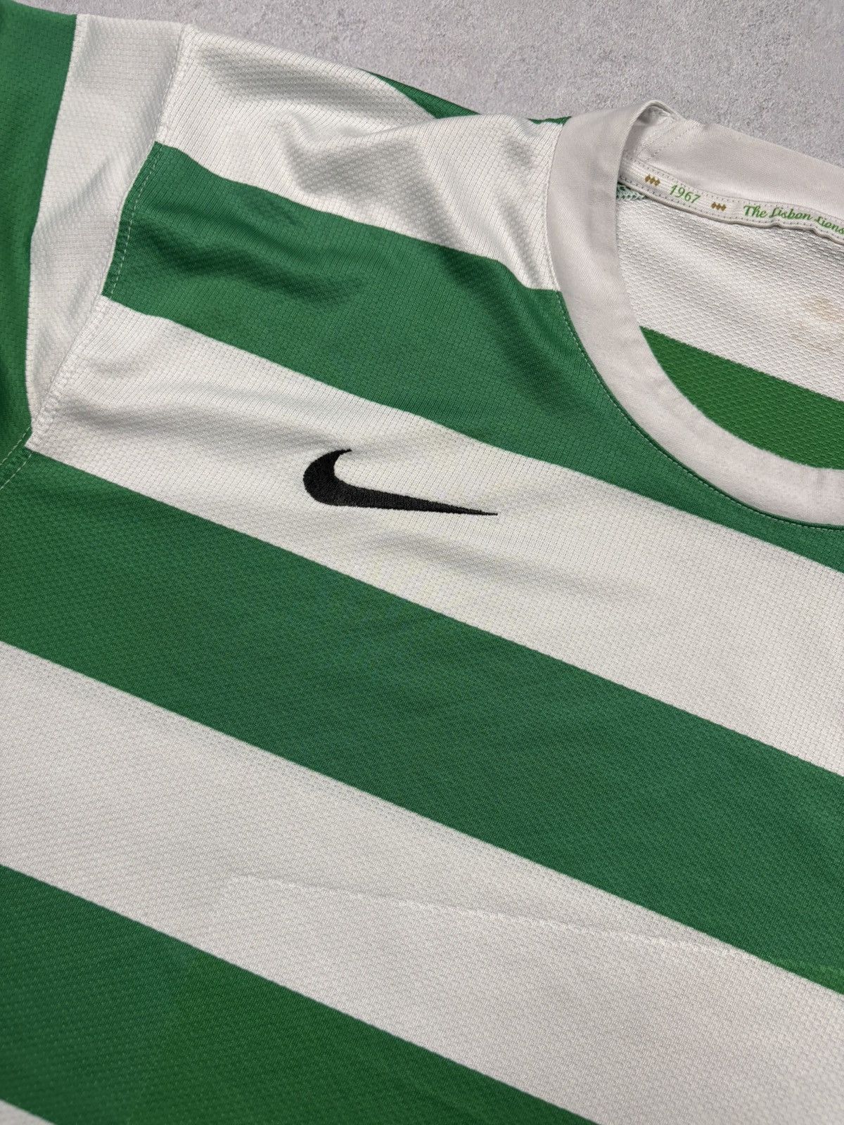 Nike Nike Celtic 2007 Lisbon Lions 40th Anniversary Home Jersey Size US XL / EU 56 / 4 - 5 Thumbnail